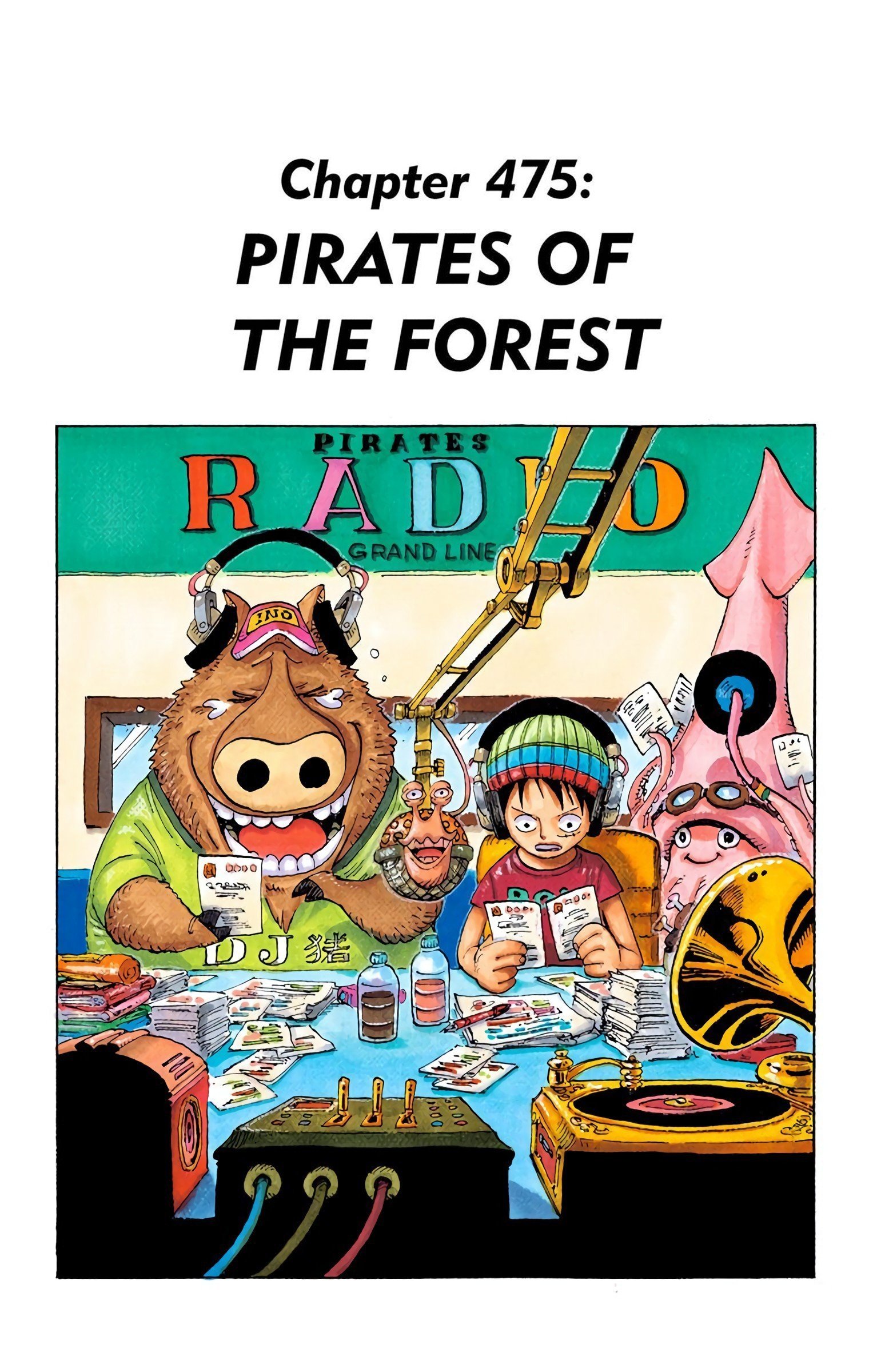 One Piece Colored Manga