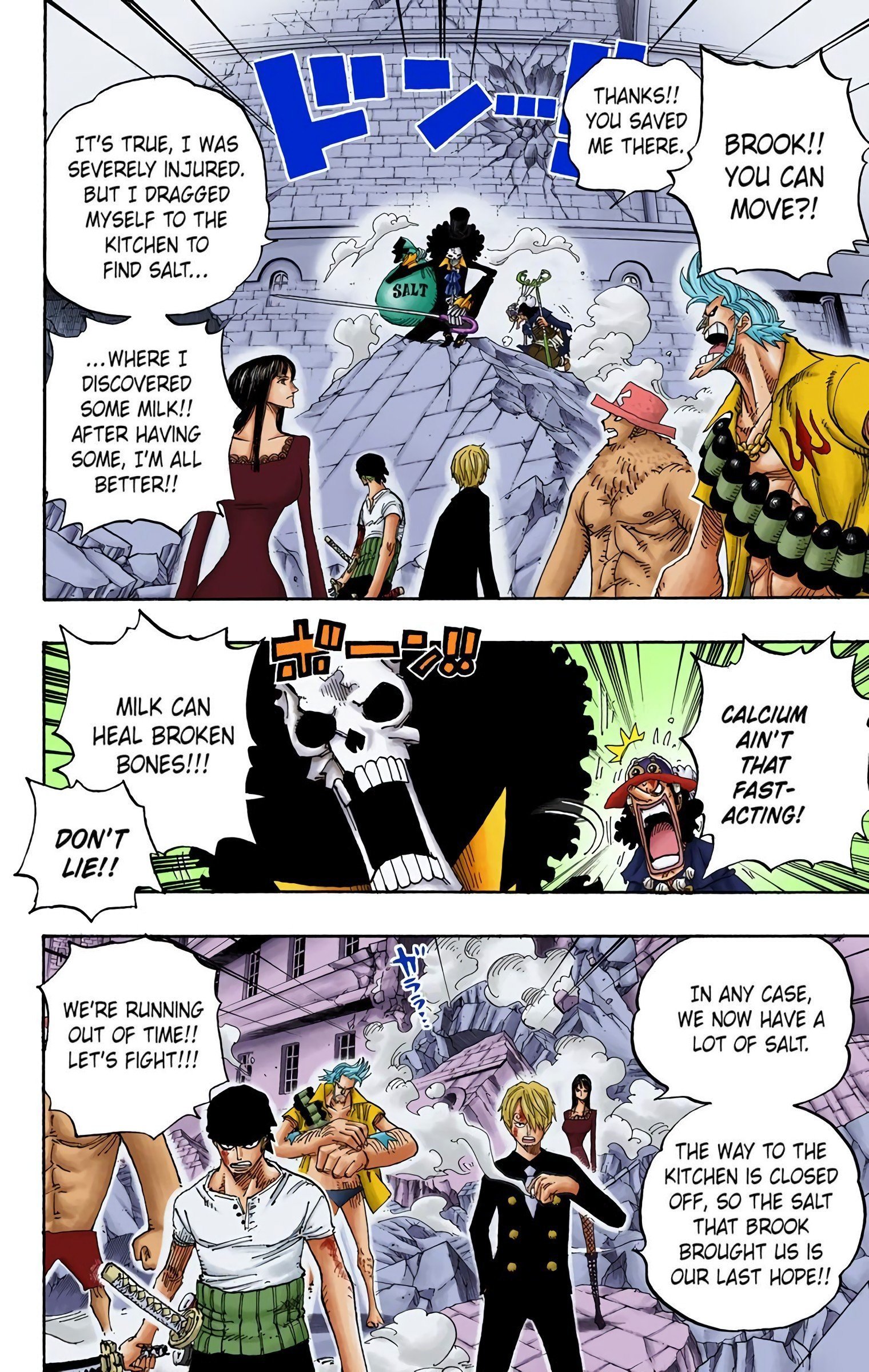 One Piece Colored Manga