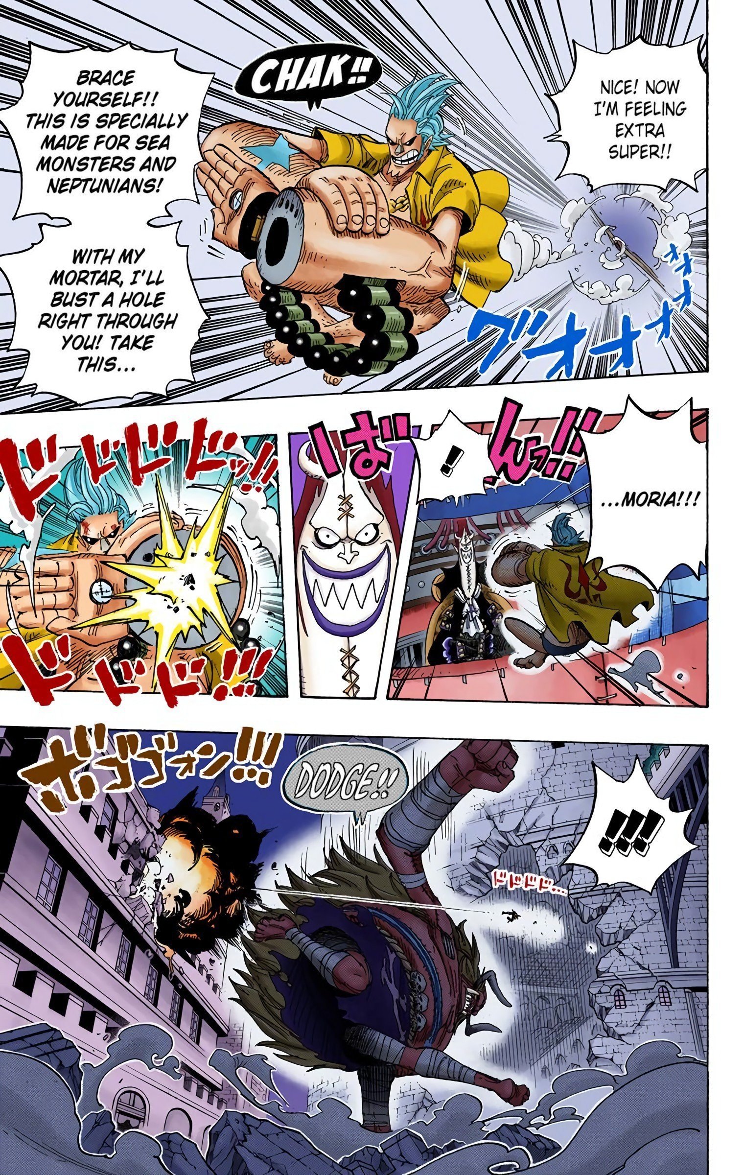 One Piece Colored Manga