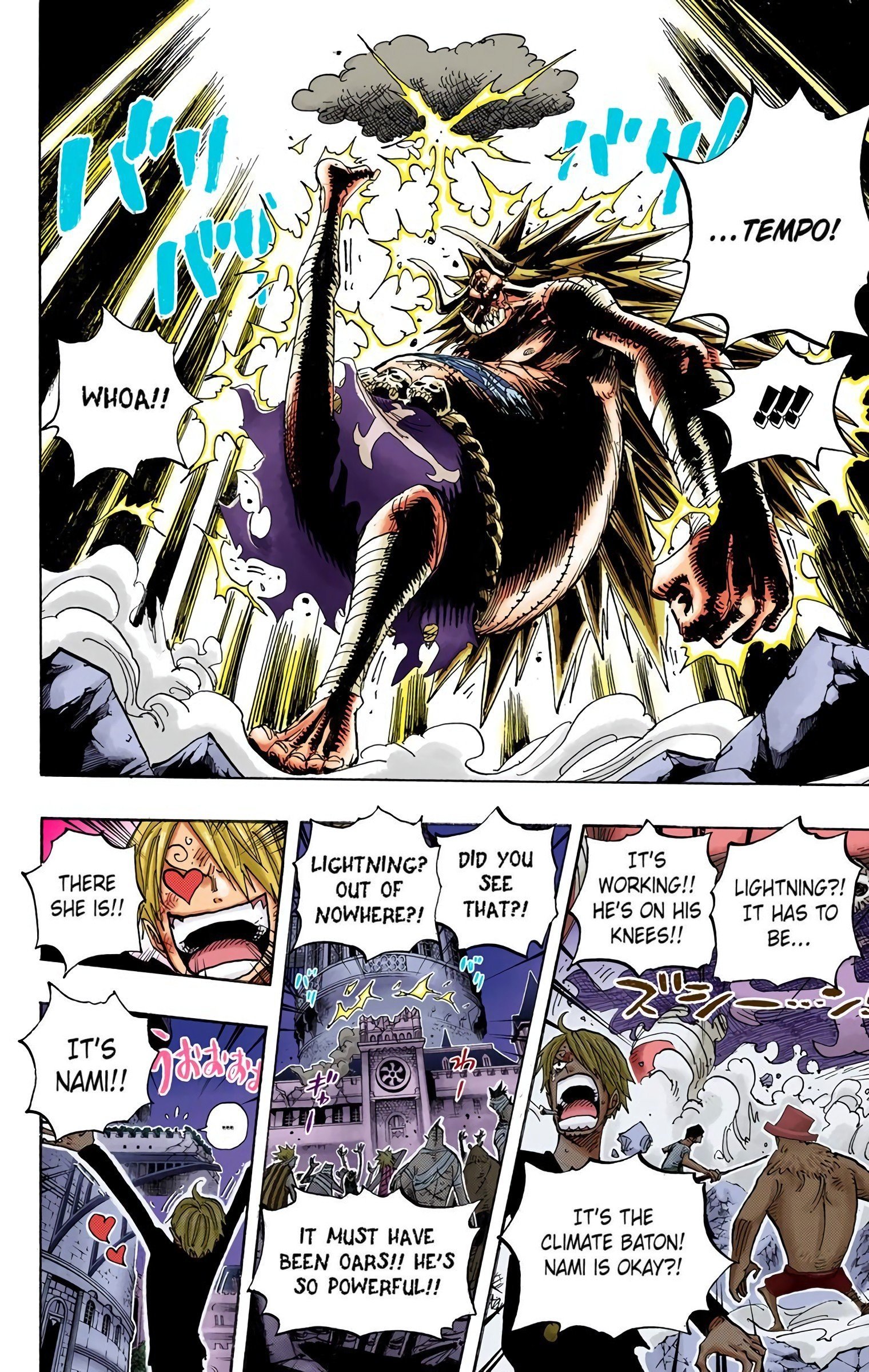 One Piece Colored Manga