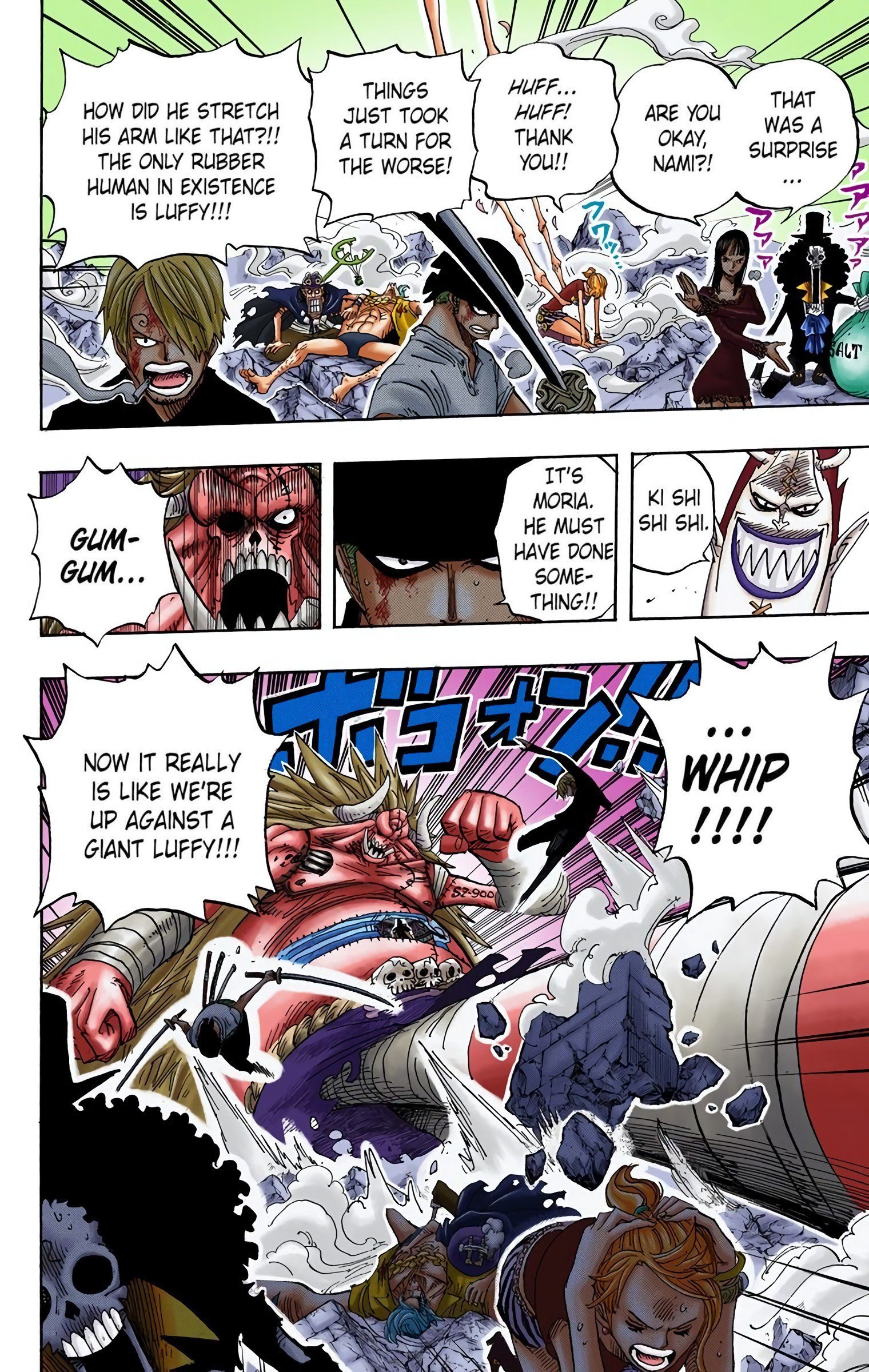 One Piece Colored Manga