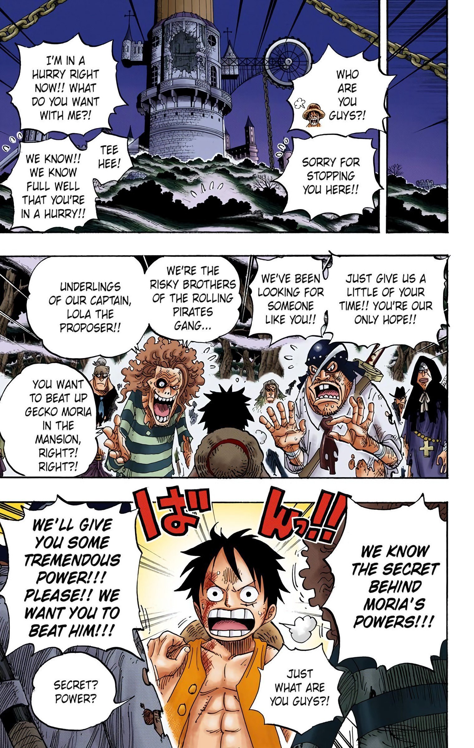 One Piece Colored Manga