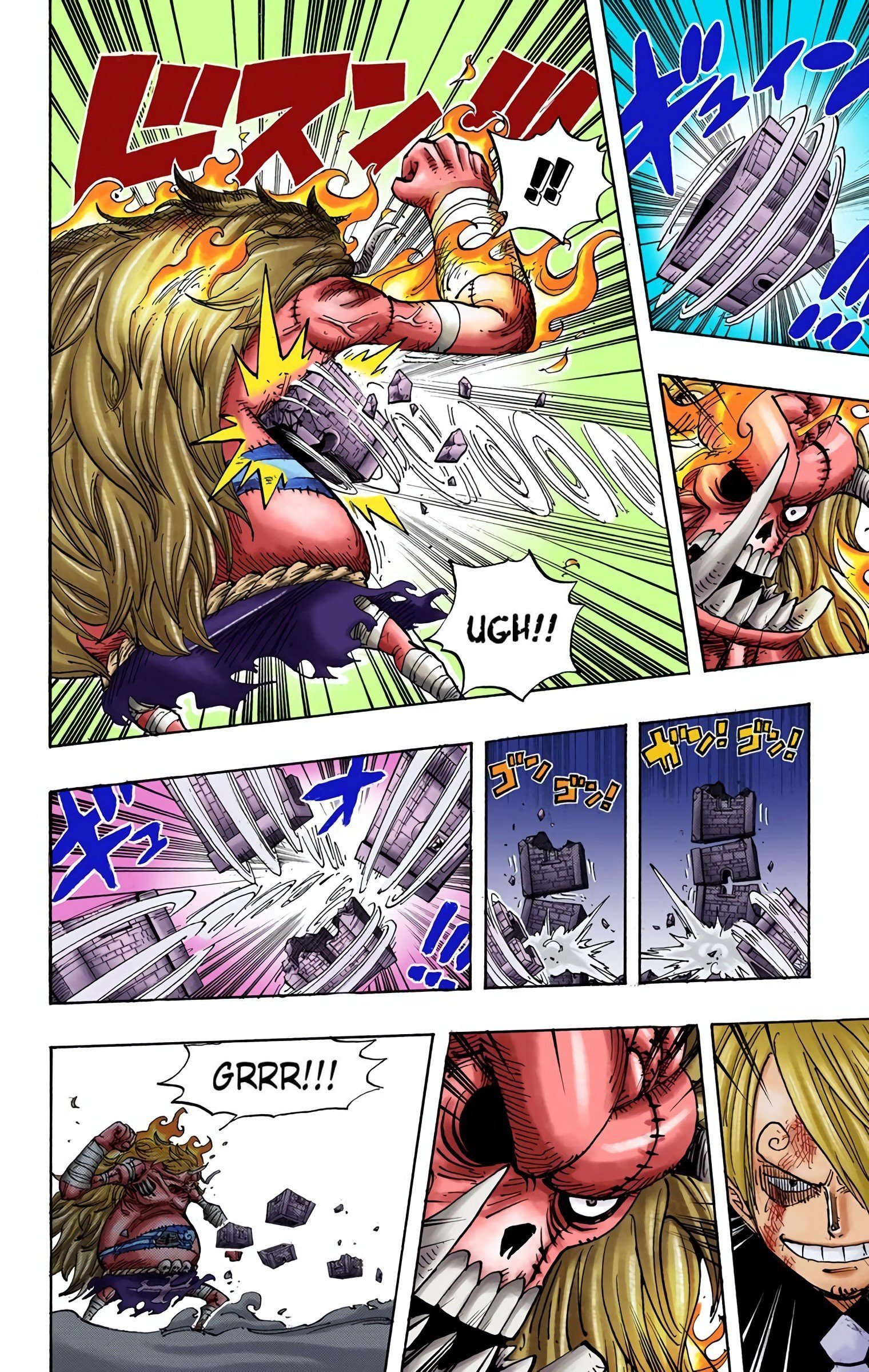 One Piece Colored Manga