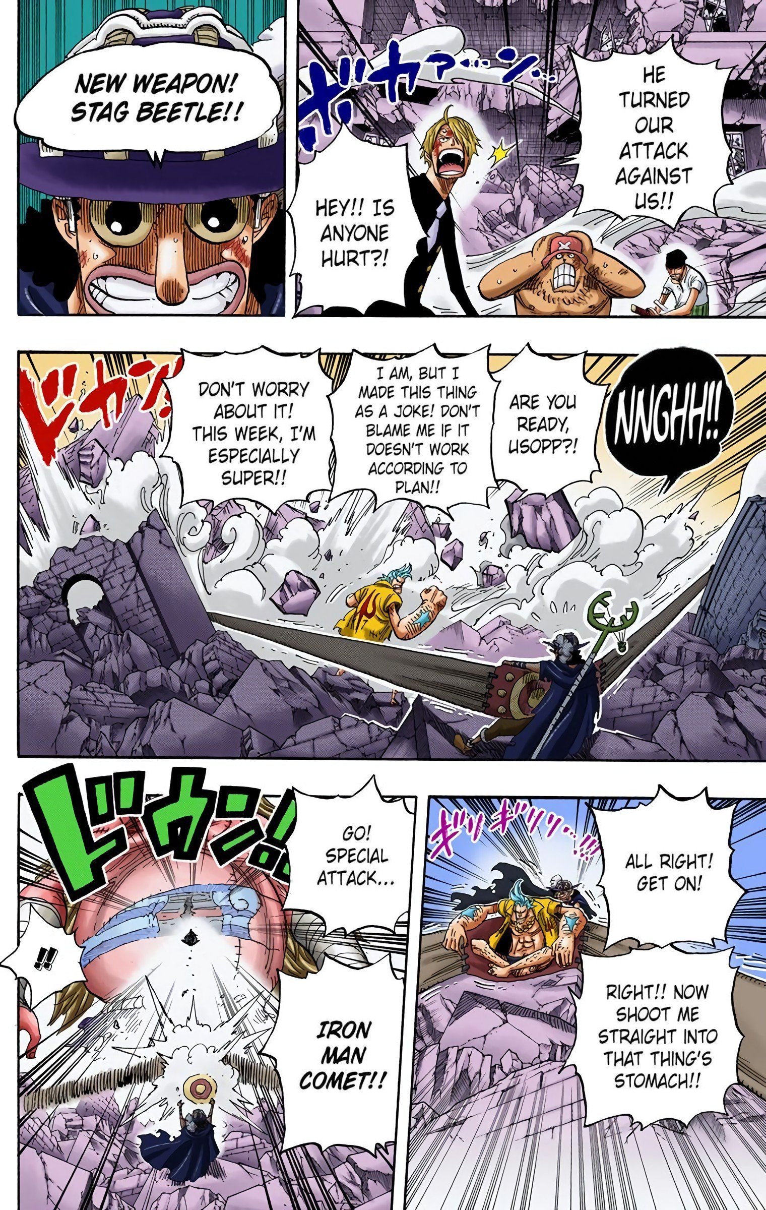 One Piece Colored Manga