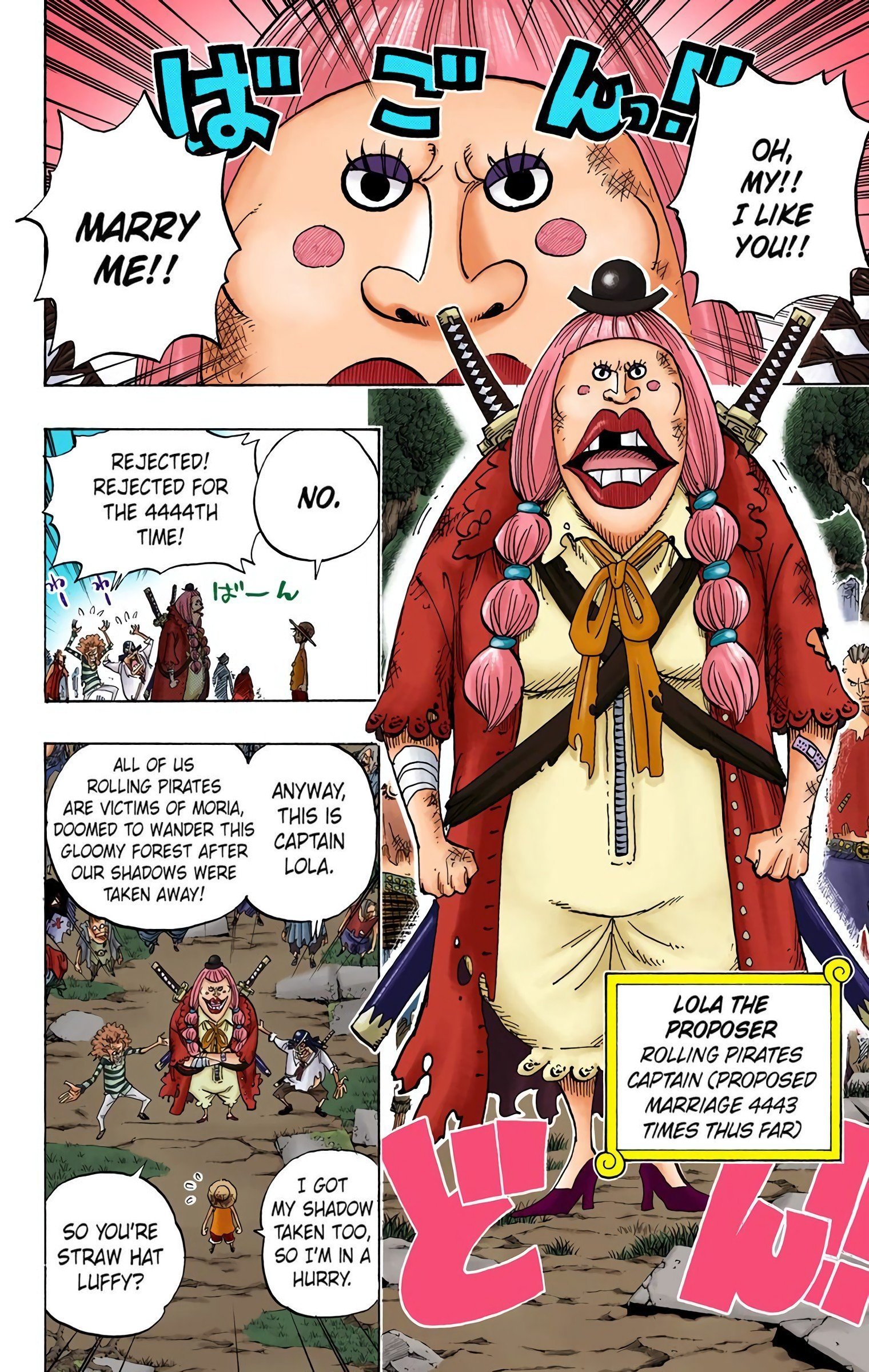 One Piece Colored Manga