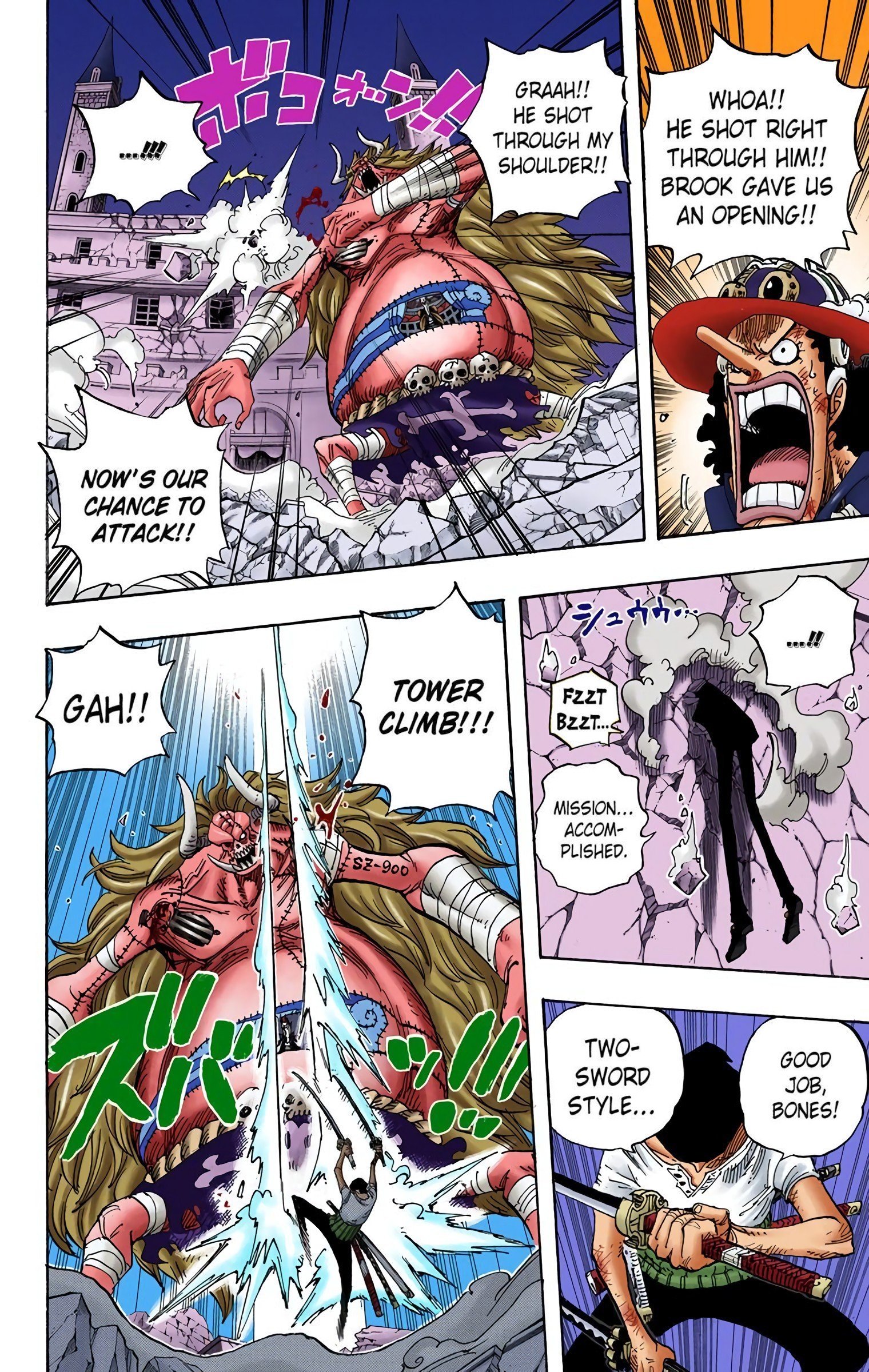 One Piece Colored Manga