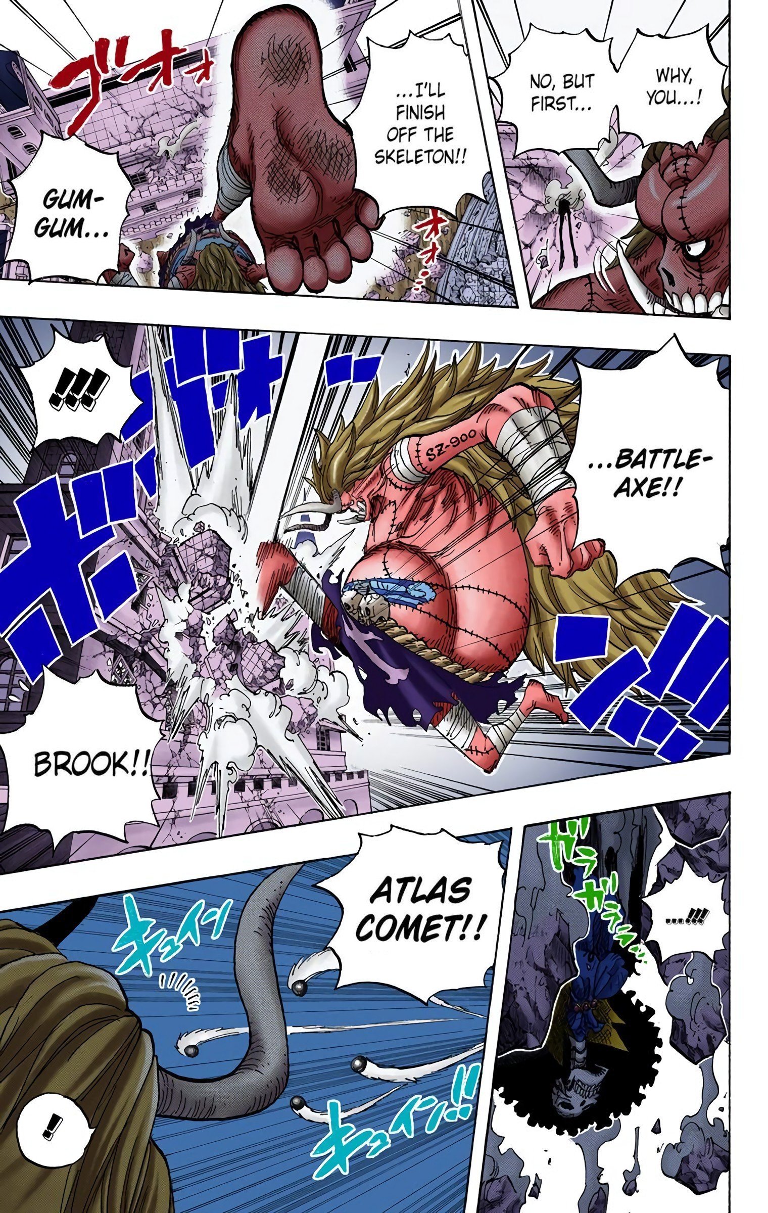 One Piece Colored Manga