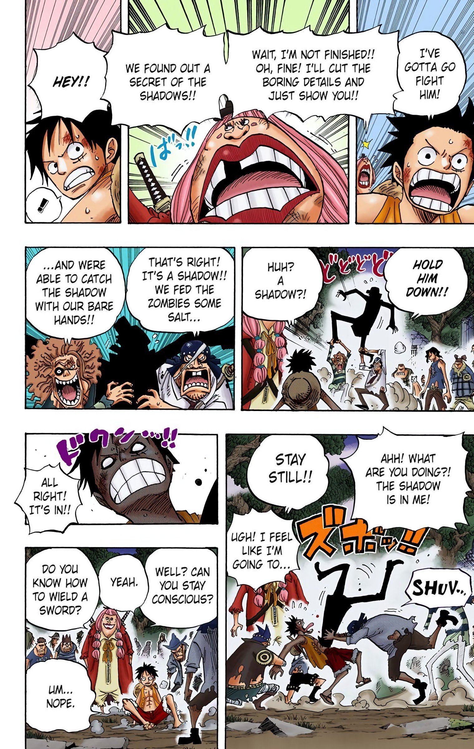 One Piece Colored Manga