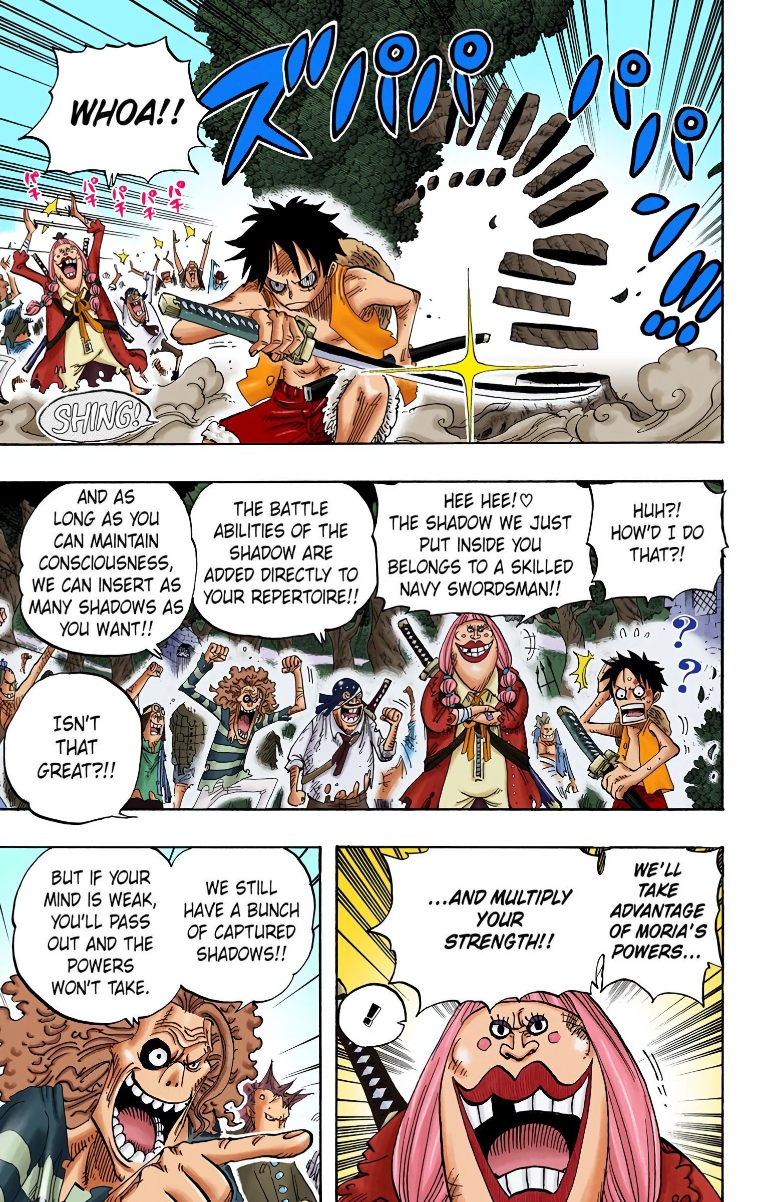 One Piece Colored Manga