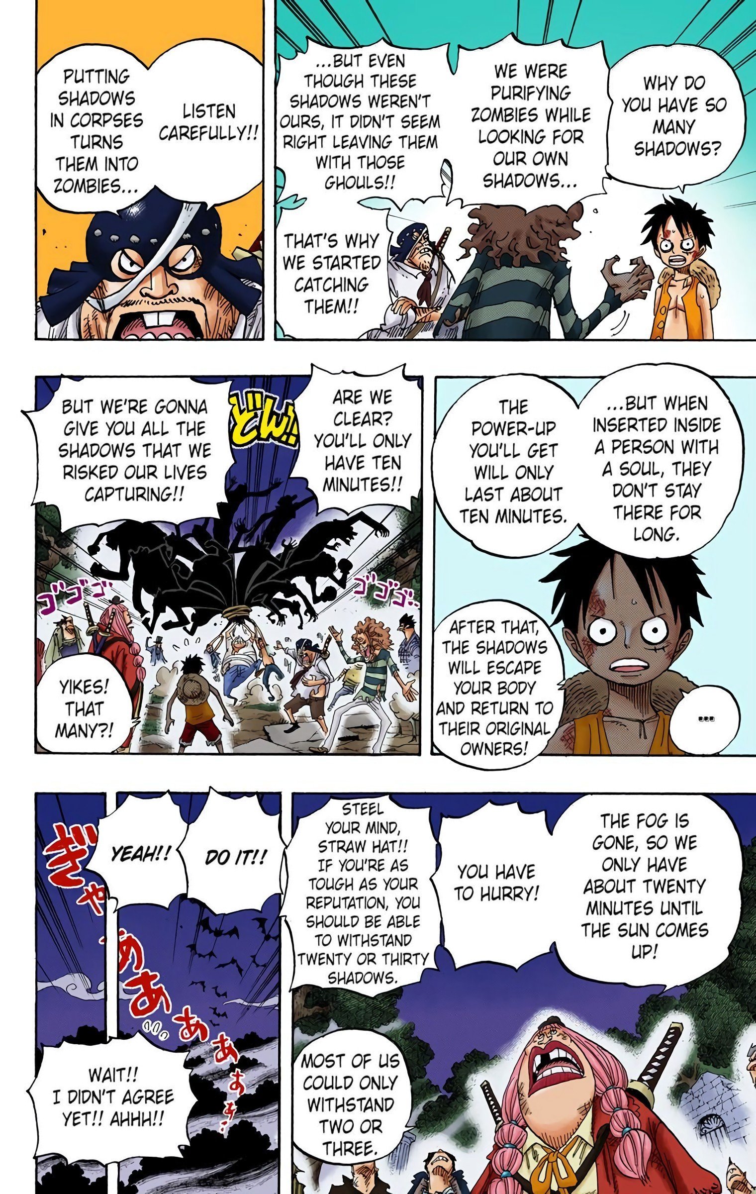 One Piece Colored Manga