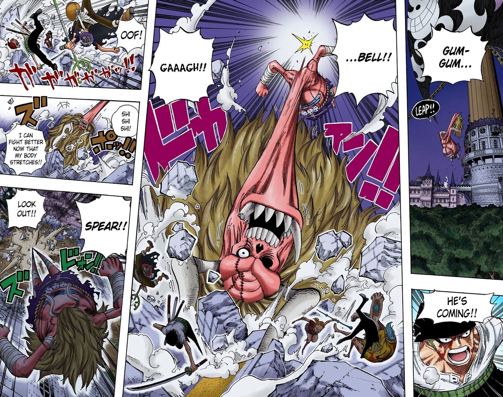 One Piece Colored Manga