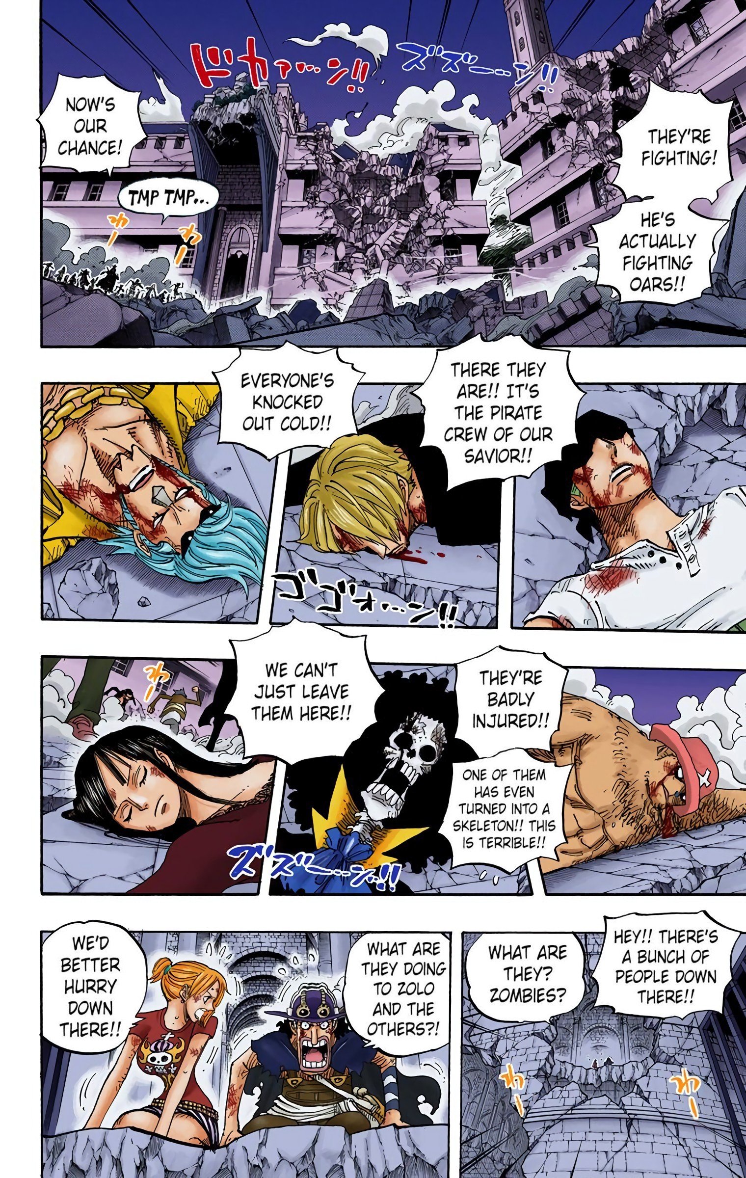 One Piece Colored Manga