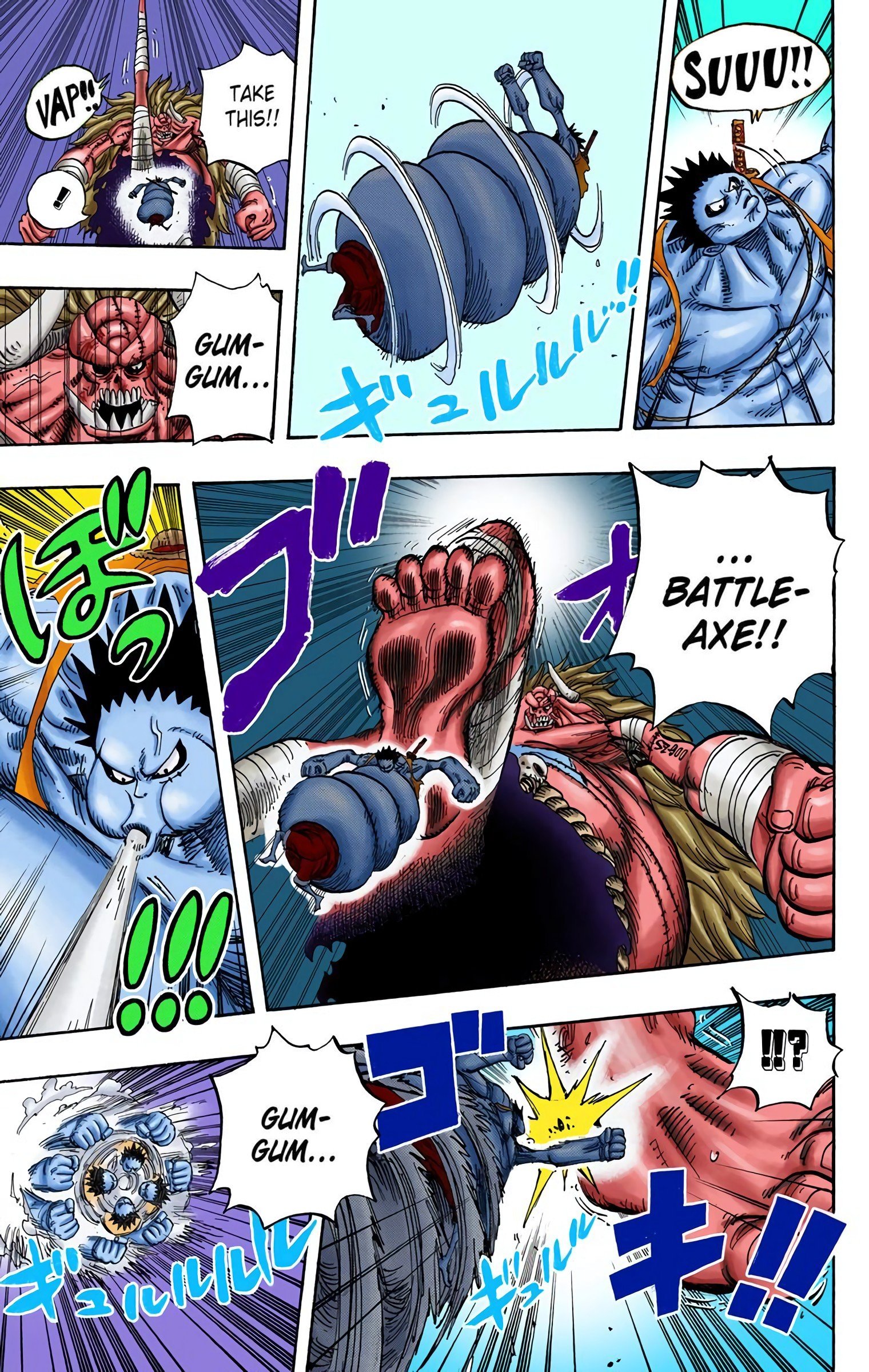 One Piece Colored Manga