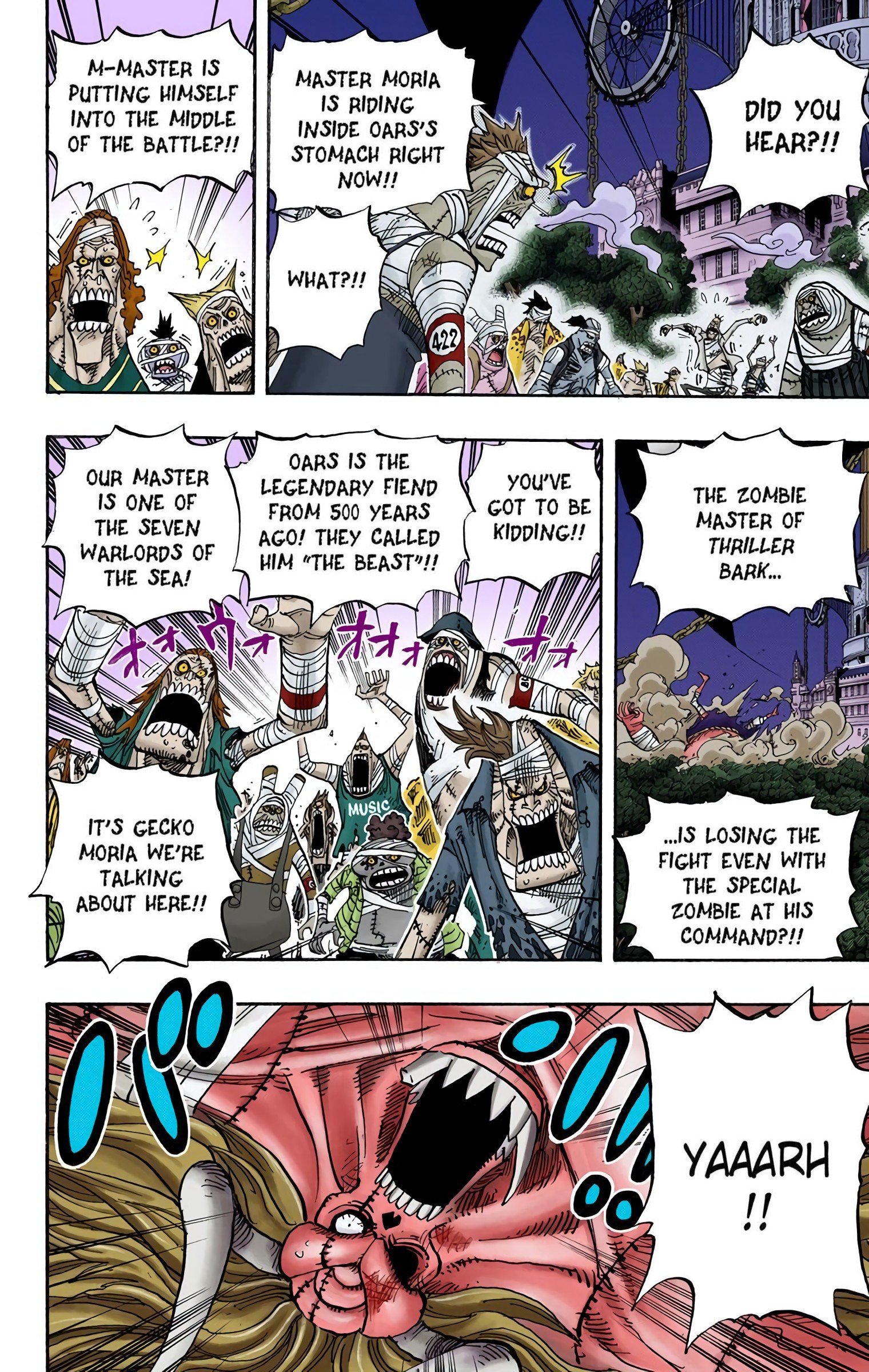 One Piece Colored Manga