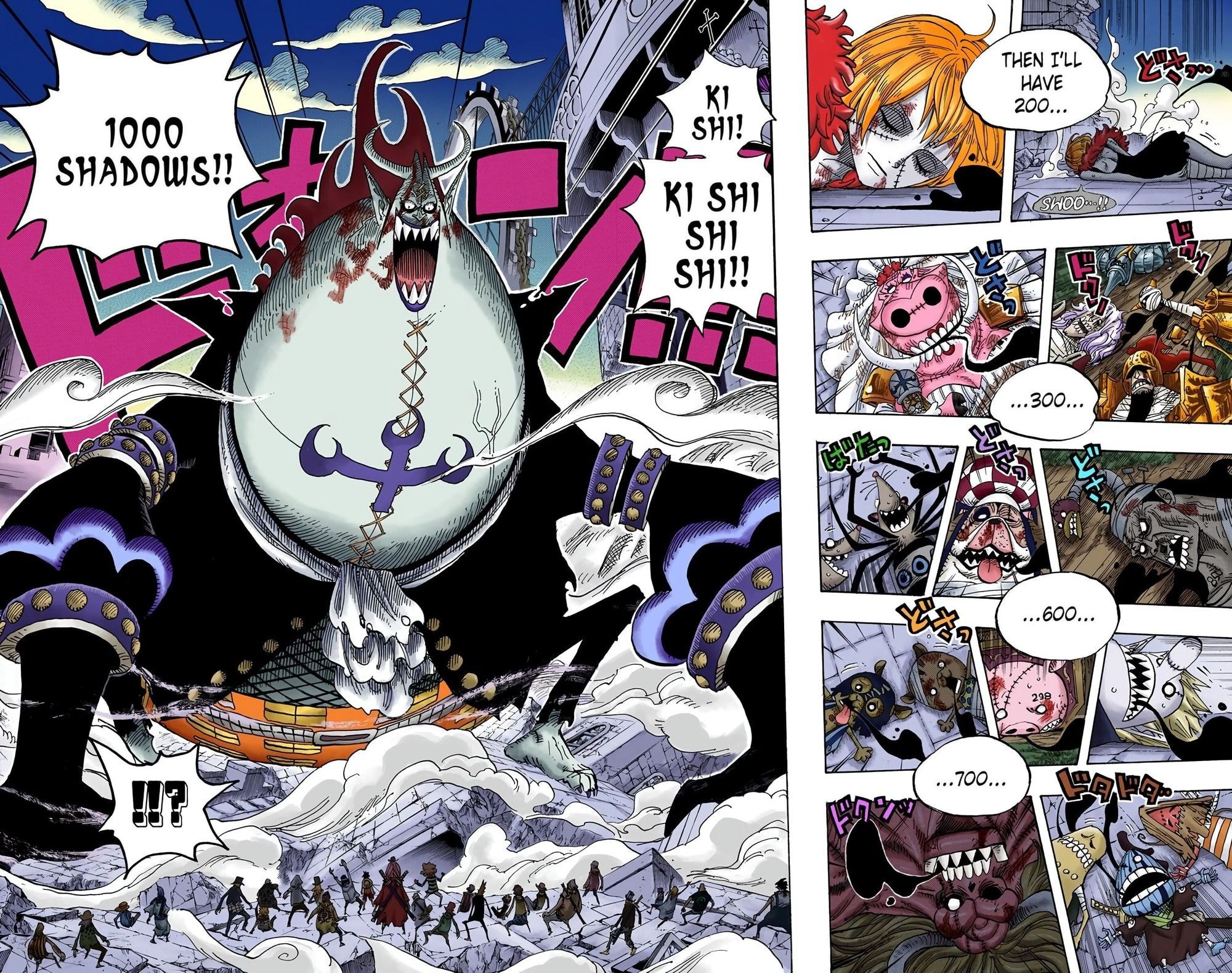 One Piece Colored Manga