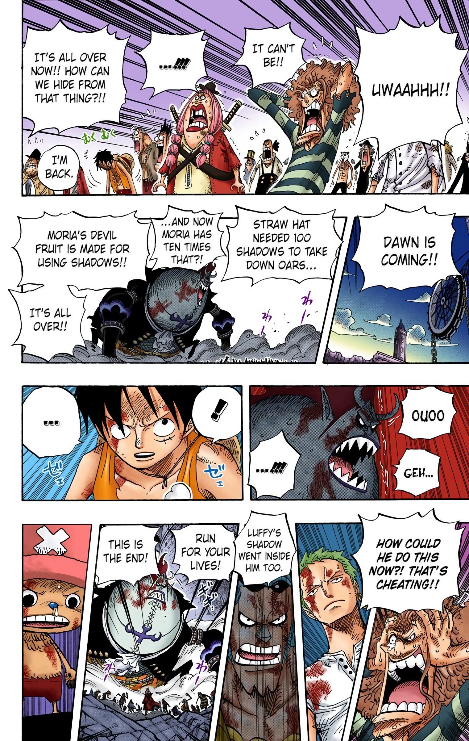 One Piece Colored Manga