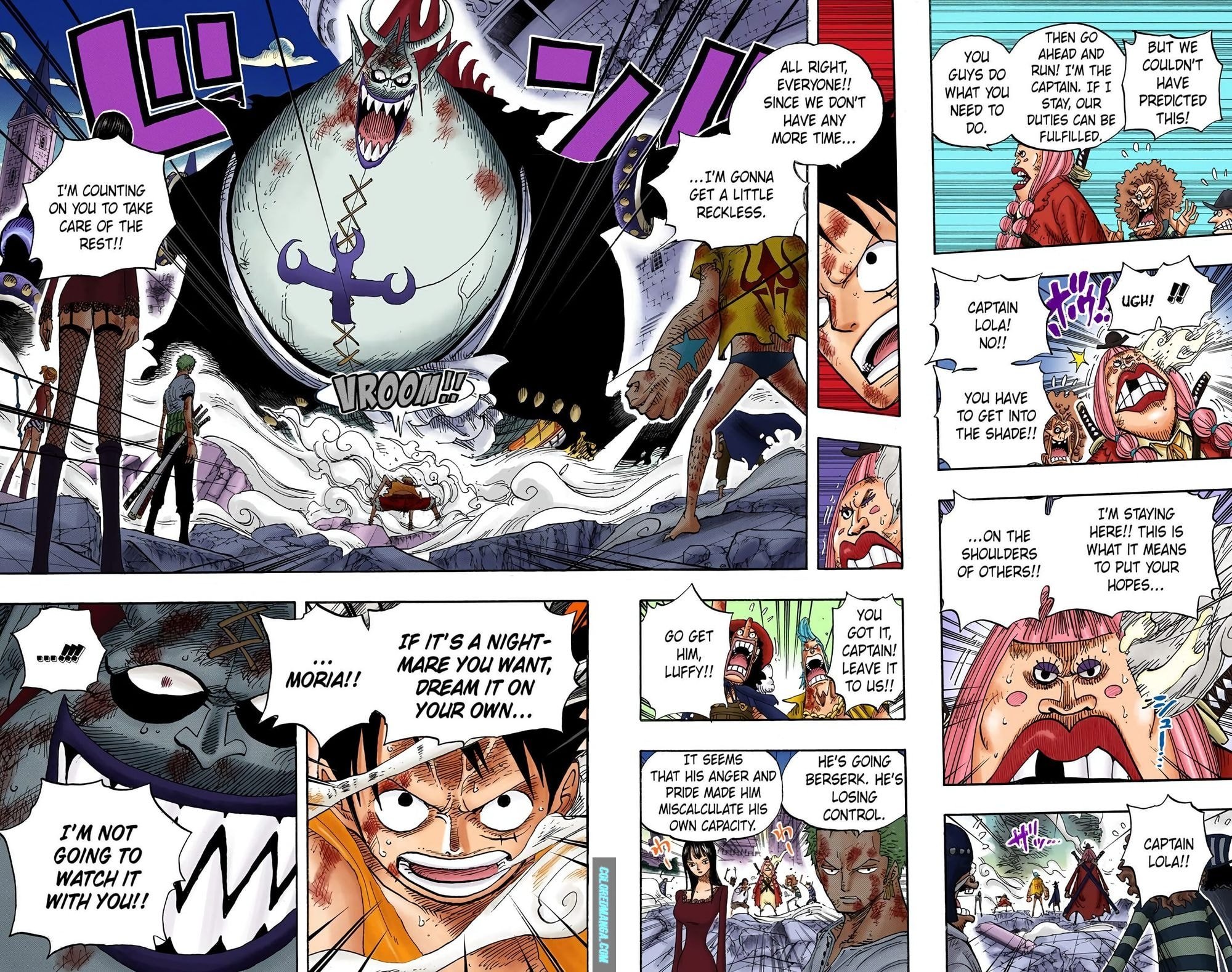 One Piece Colored Manga