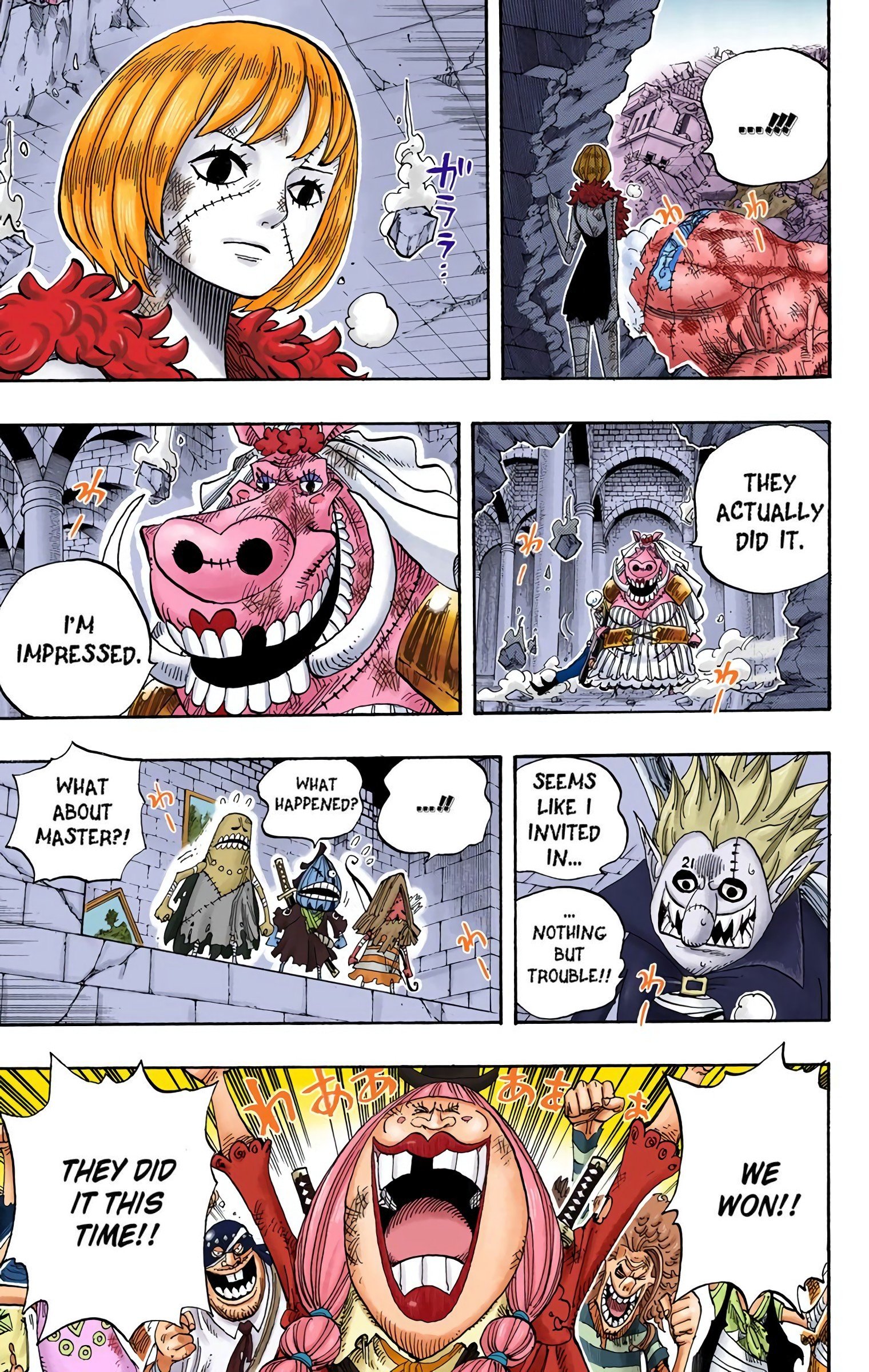 One Piece Colored Manga