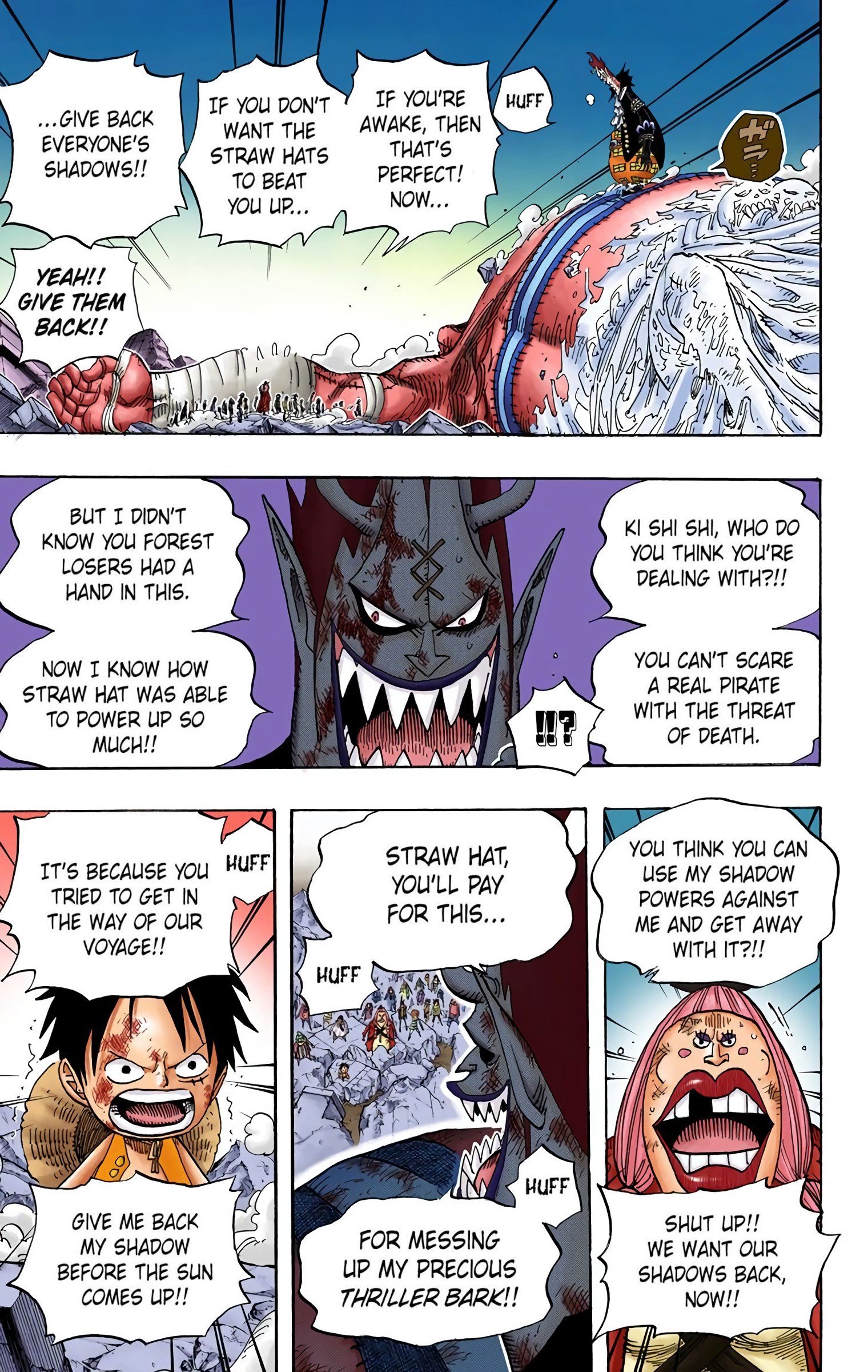 One Piece Colored Manga