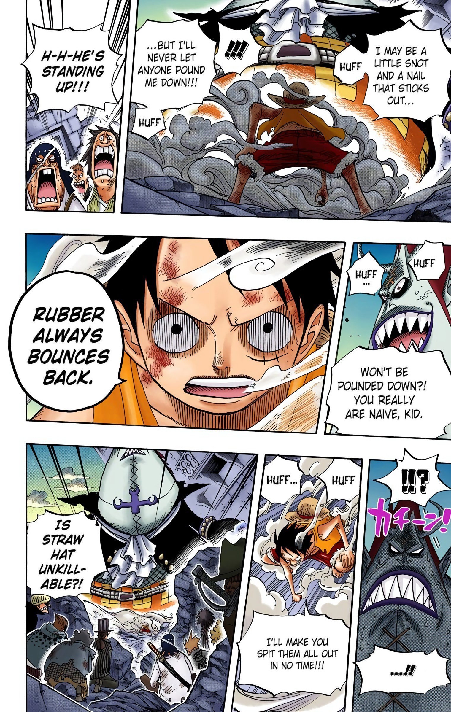 One Piece Colored Manga