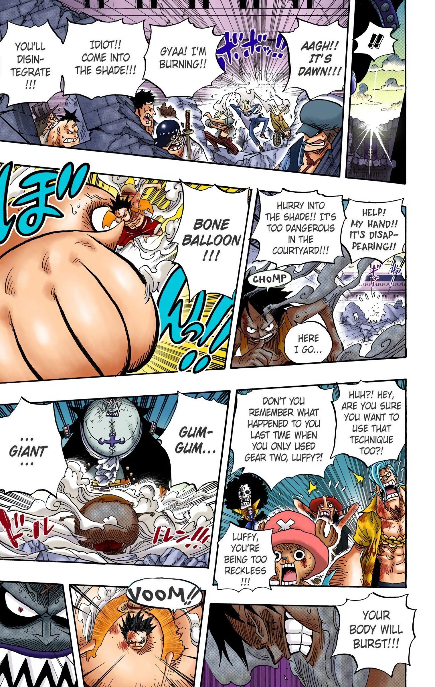 One Piece Colored Manga