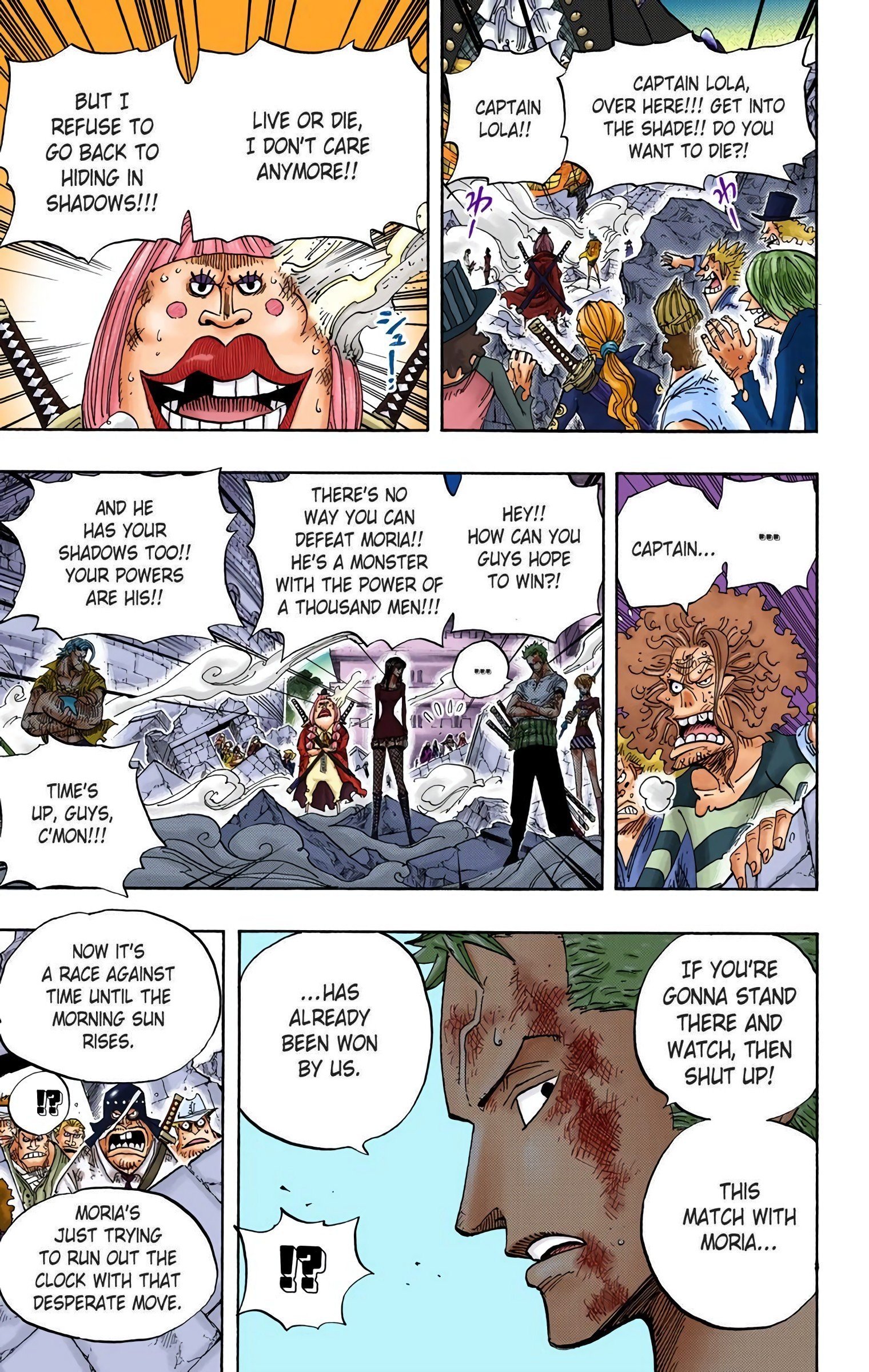 One Piece Colored Manga