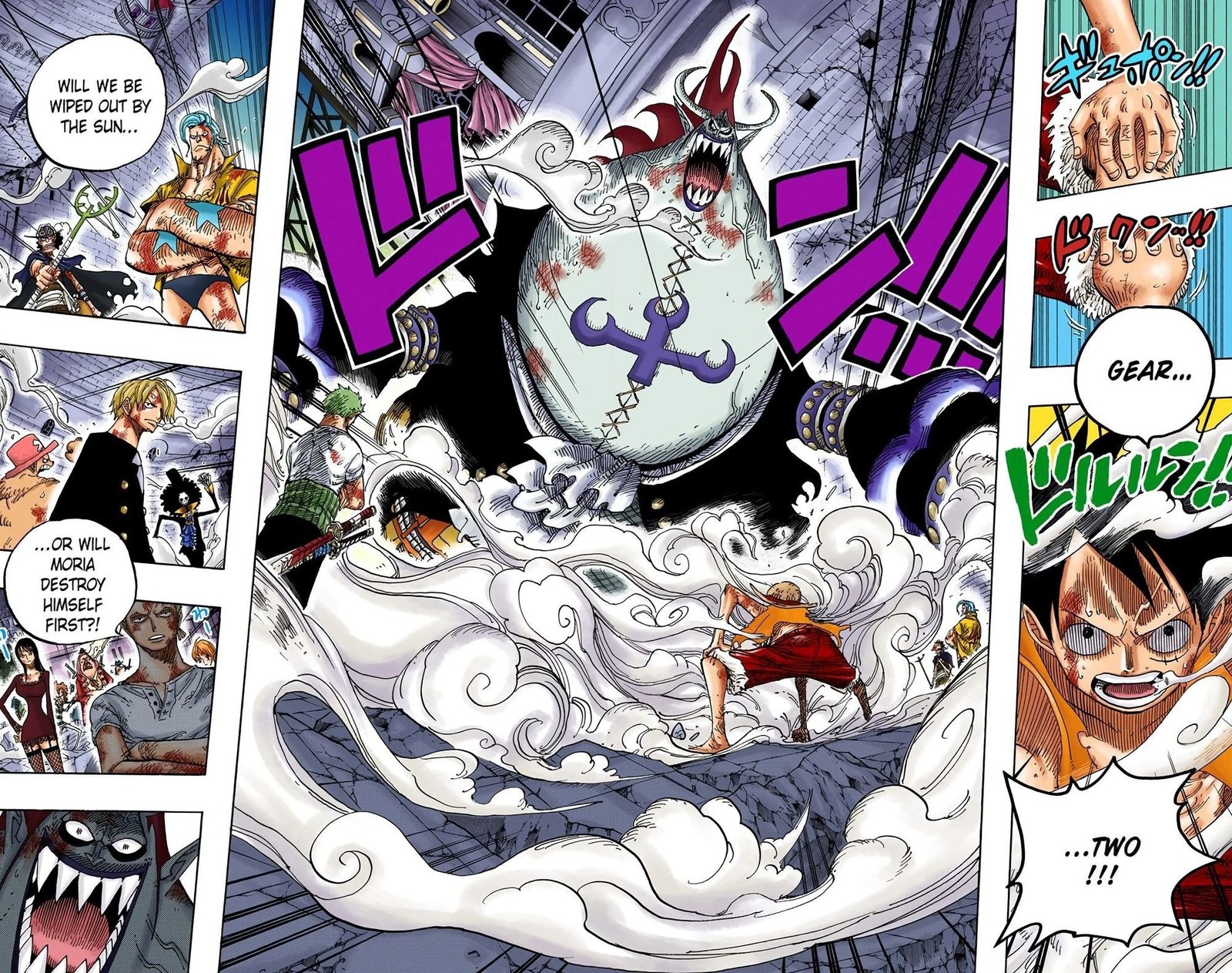 One Piece Colored Manga