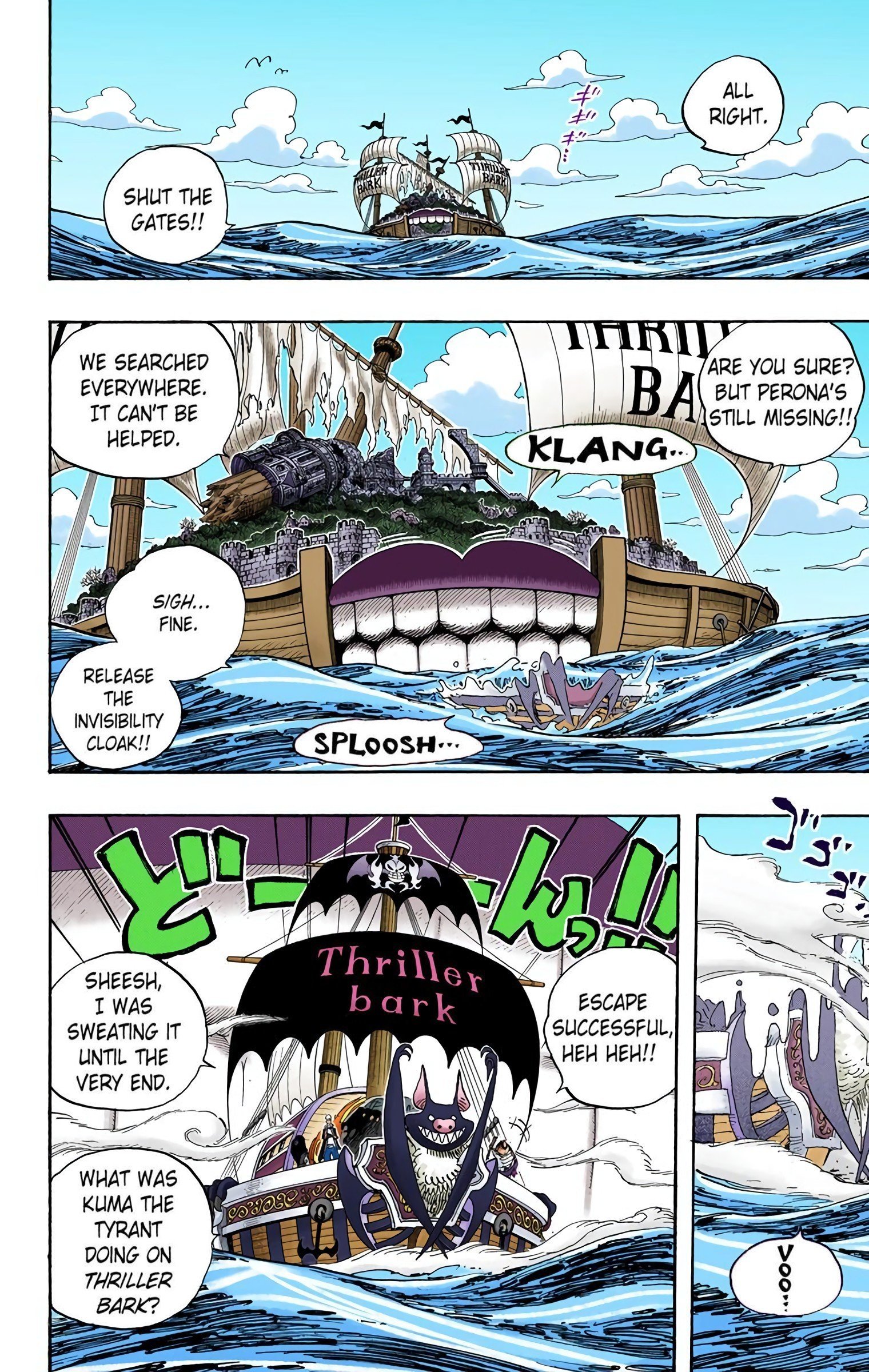 One Piece Colored Manga