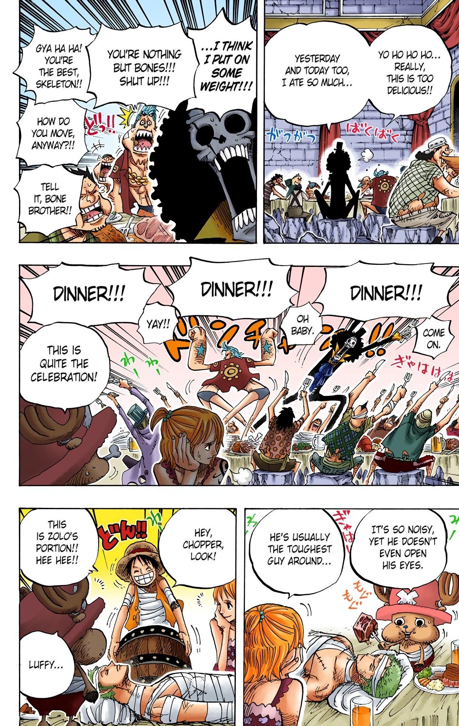 One Piece Colored Manga