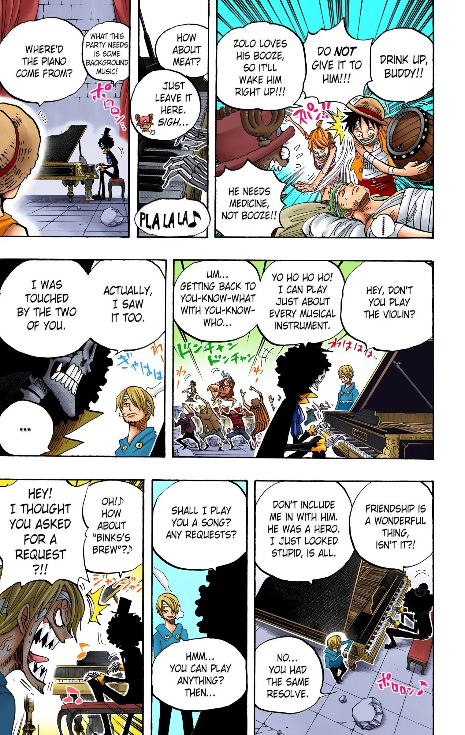 One Piece Colored Manga