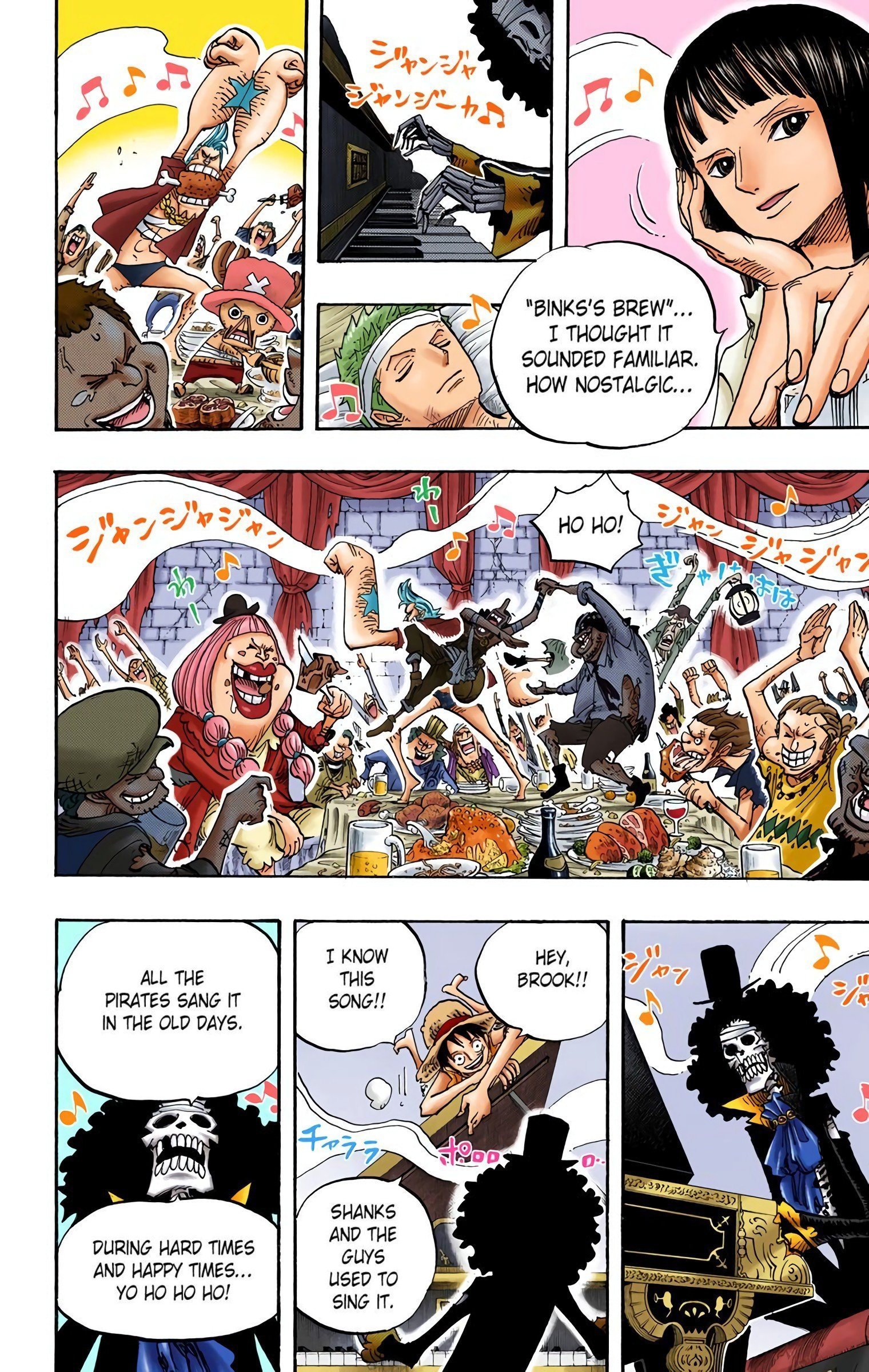 One Piece Colored Manga