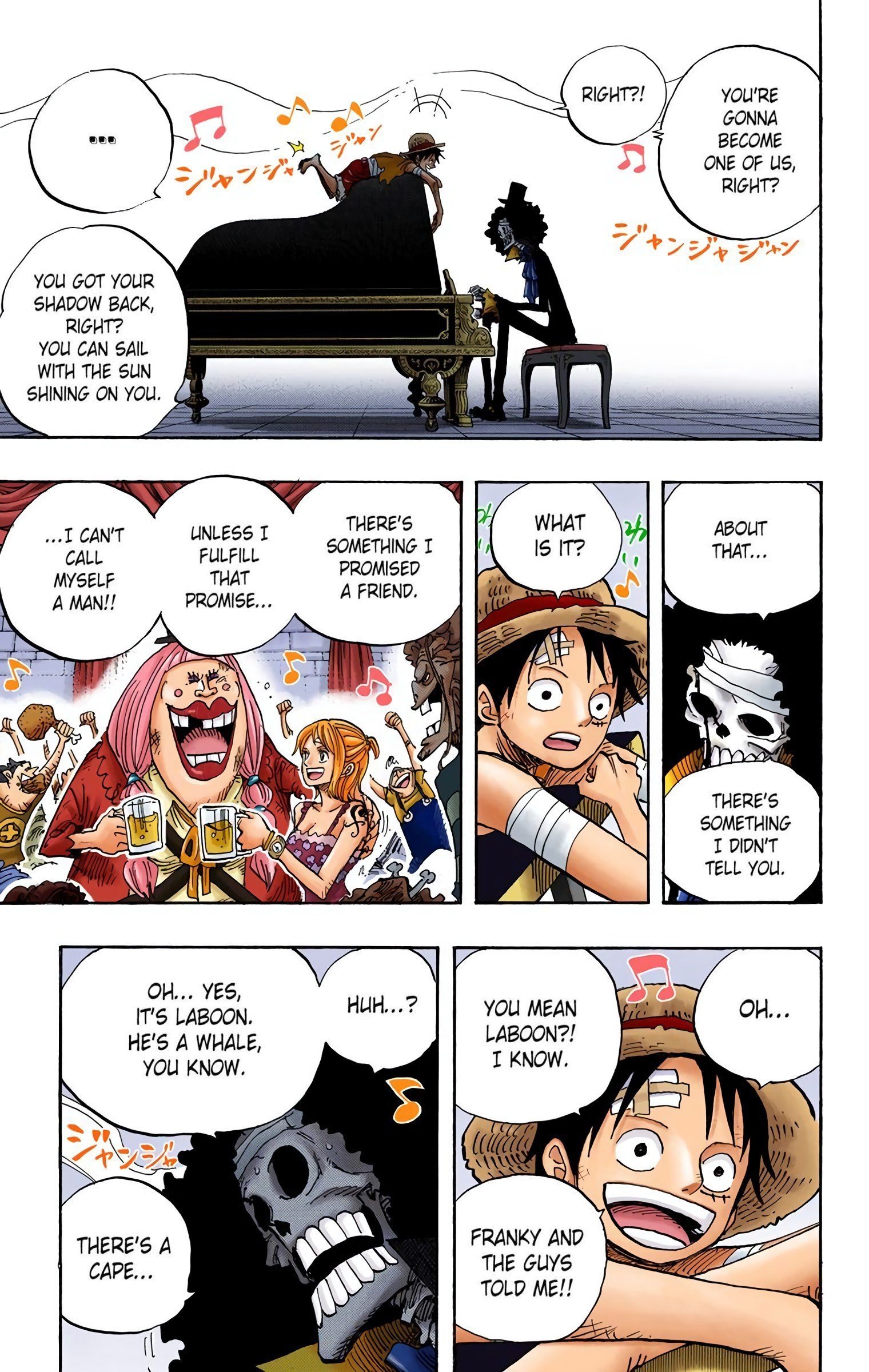 One Piece Colored Manga