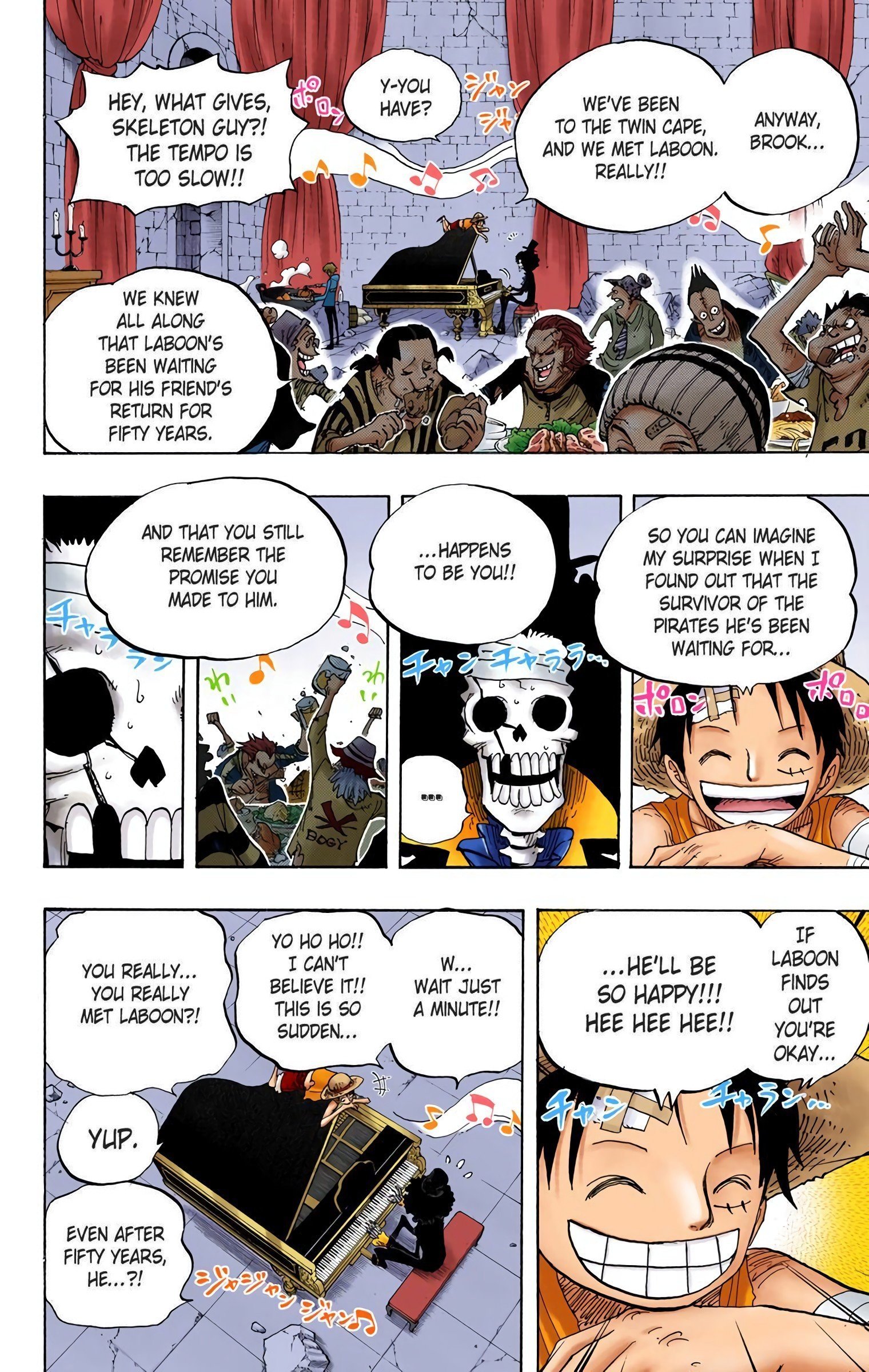 One Piece Colored Manga