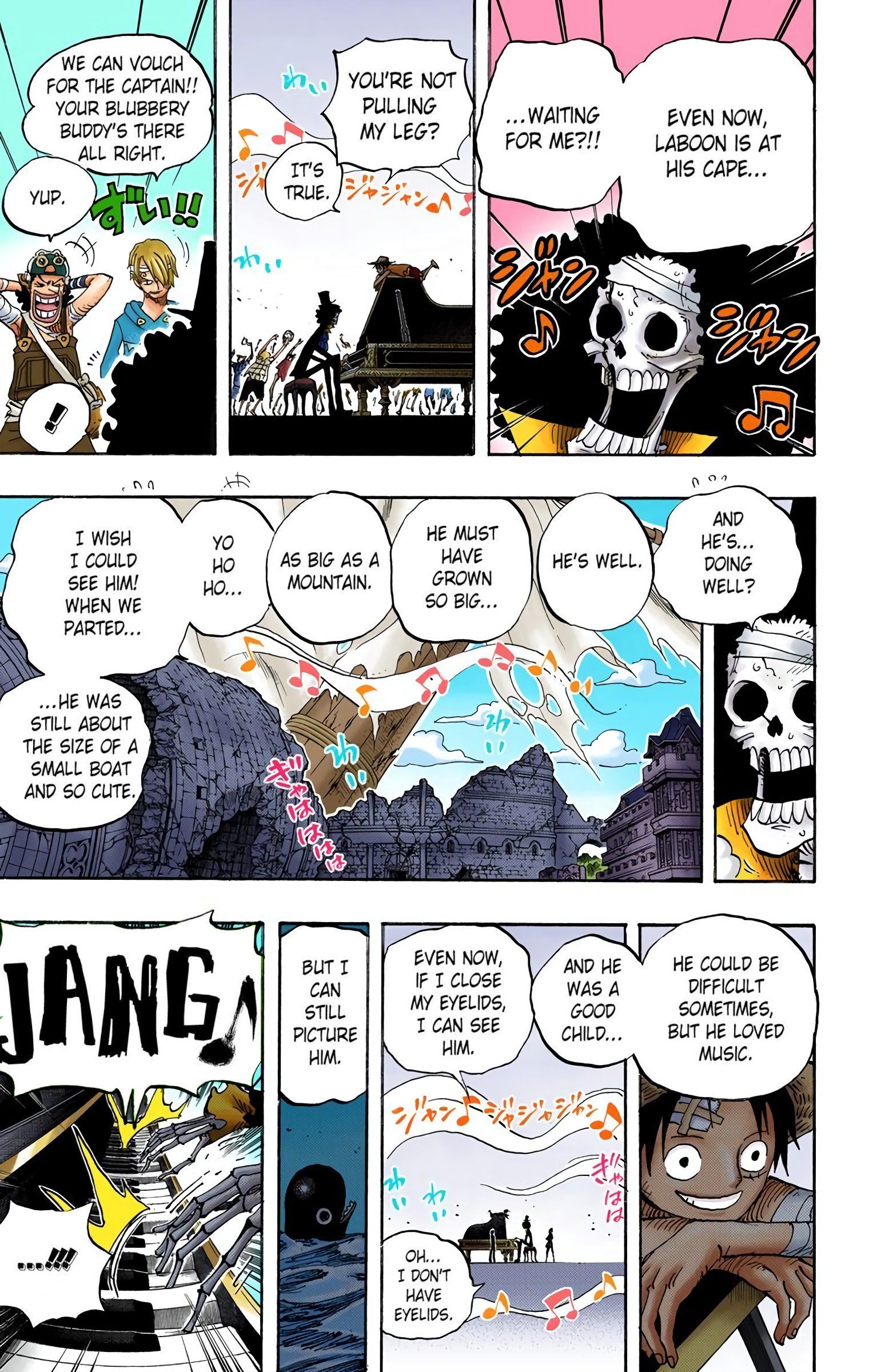 One Piece Colored Manga