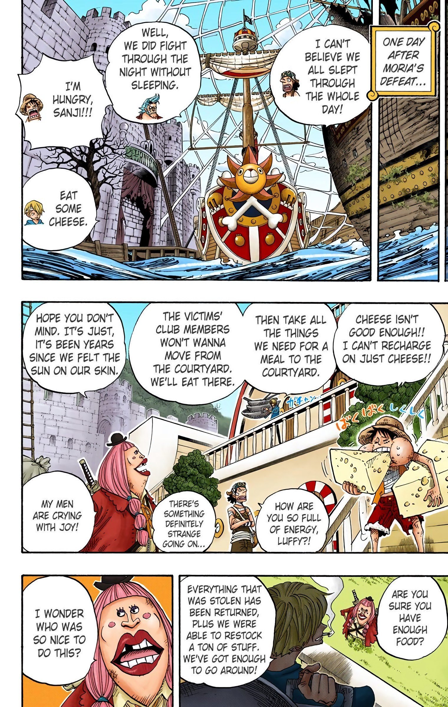 One Piece Colored Manga