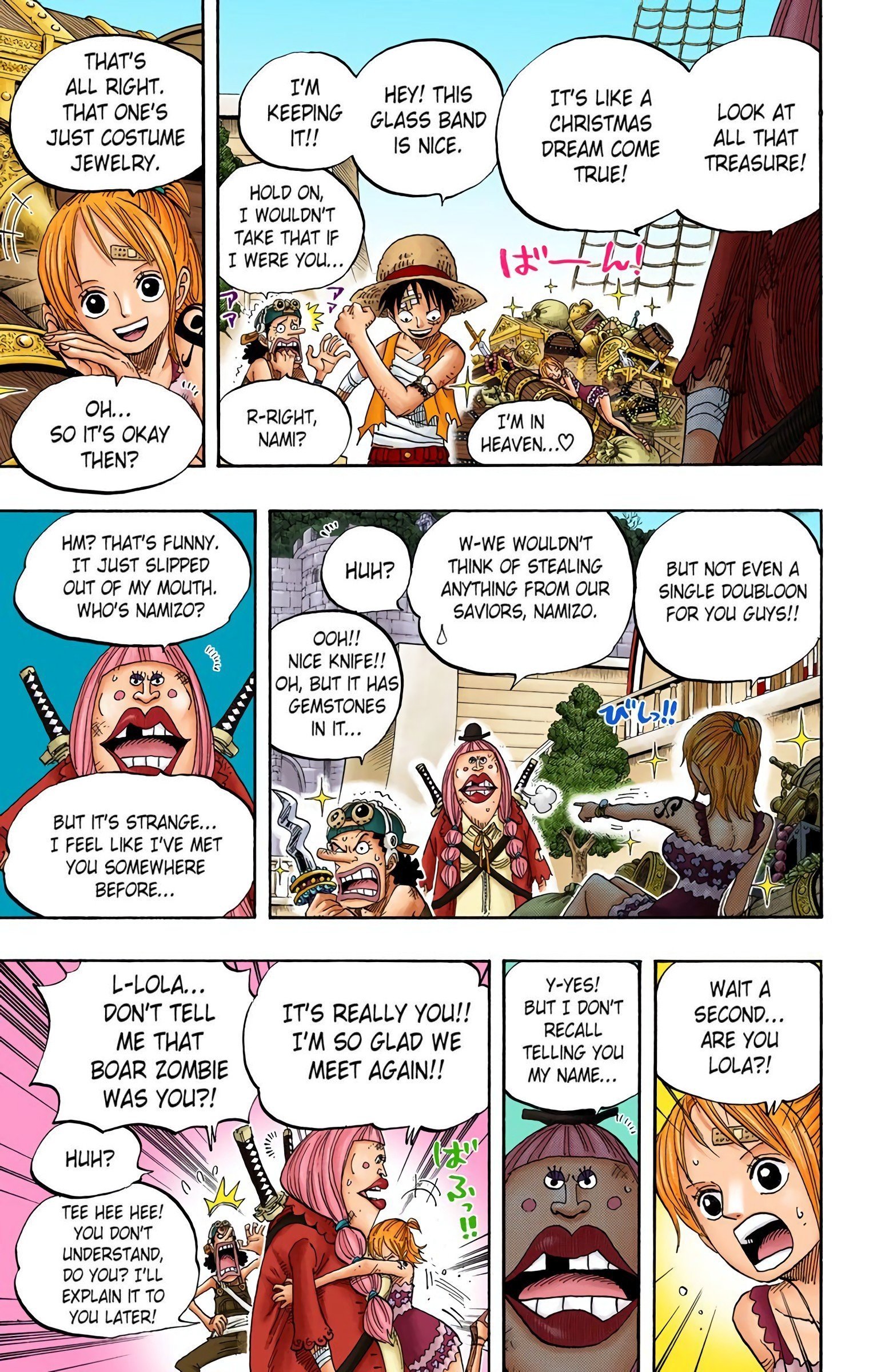 One Piece Colored Manga