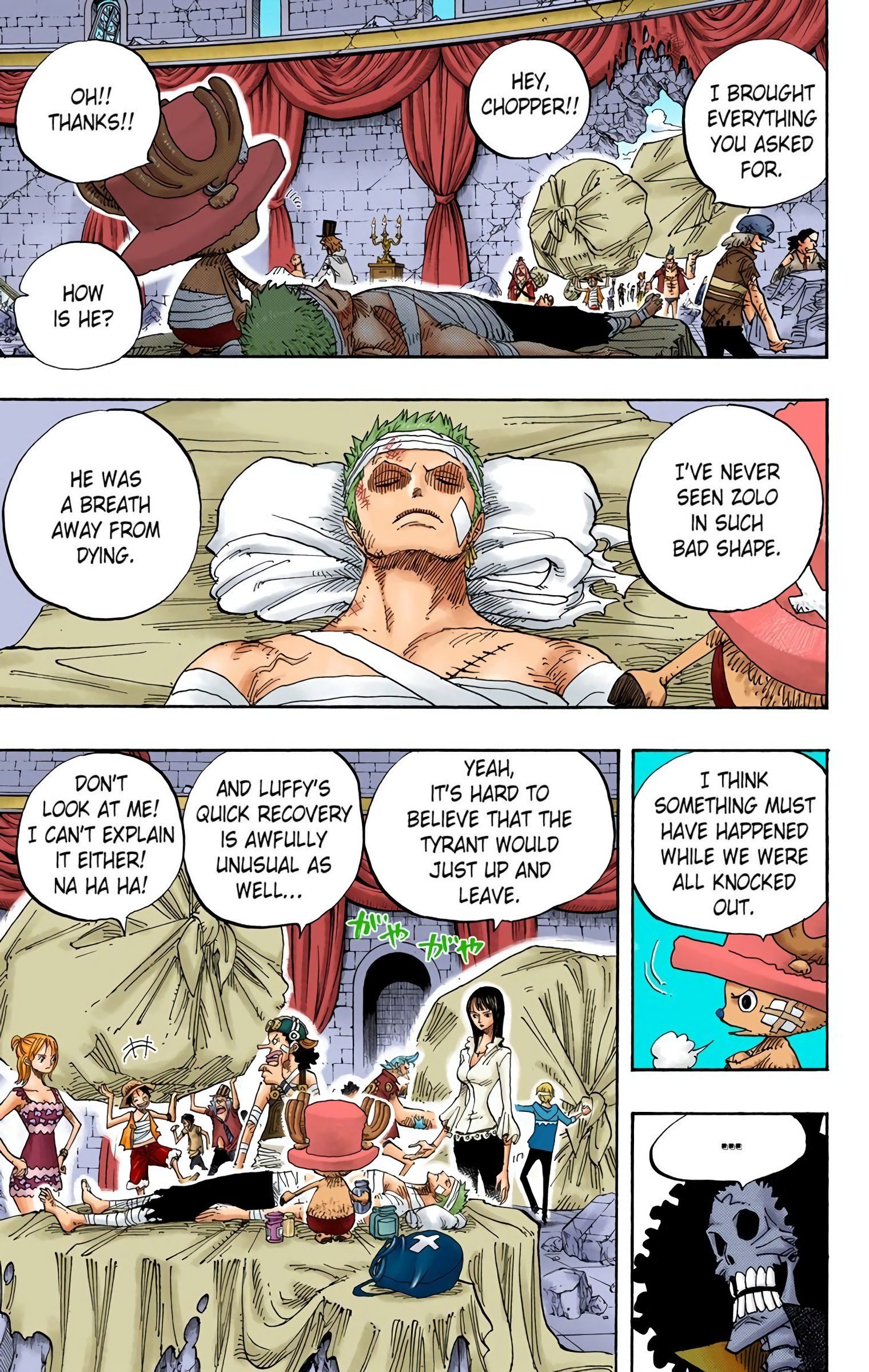 One Piece Colored Manga