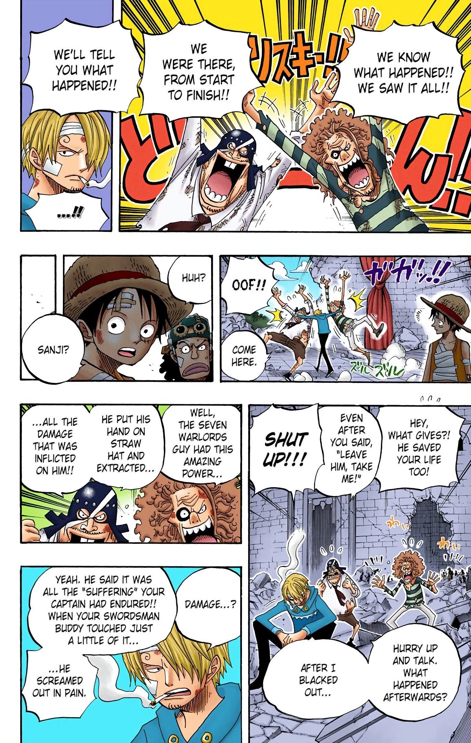 One Piece Colored Manga