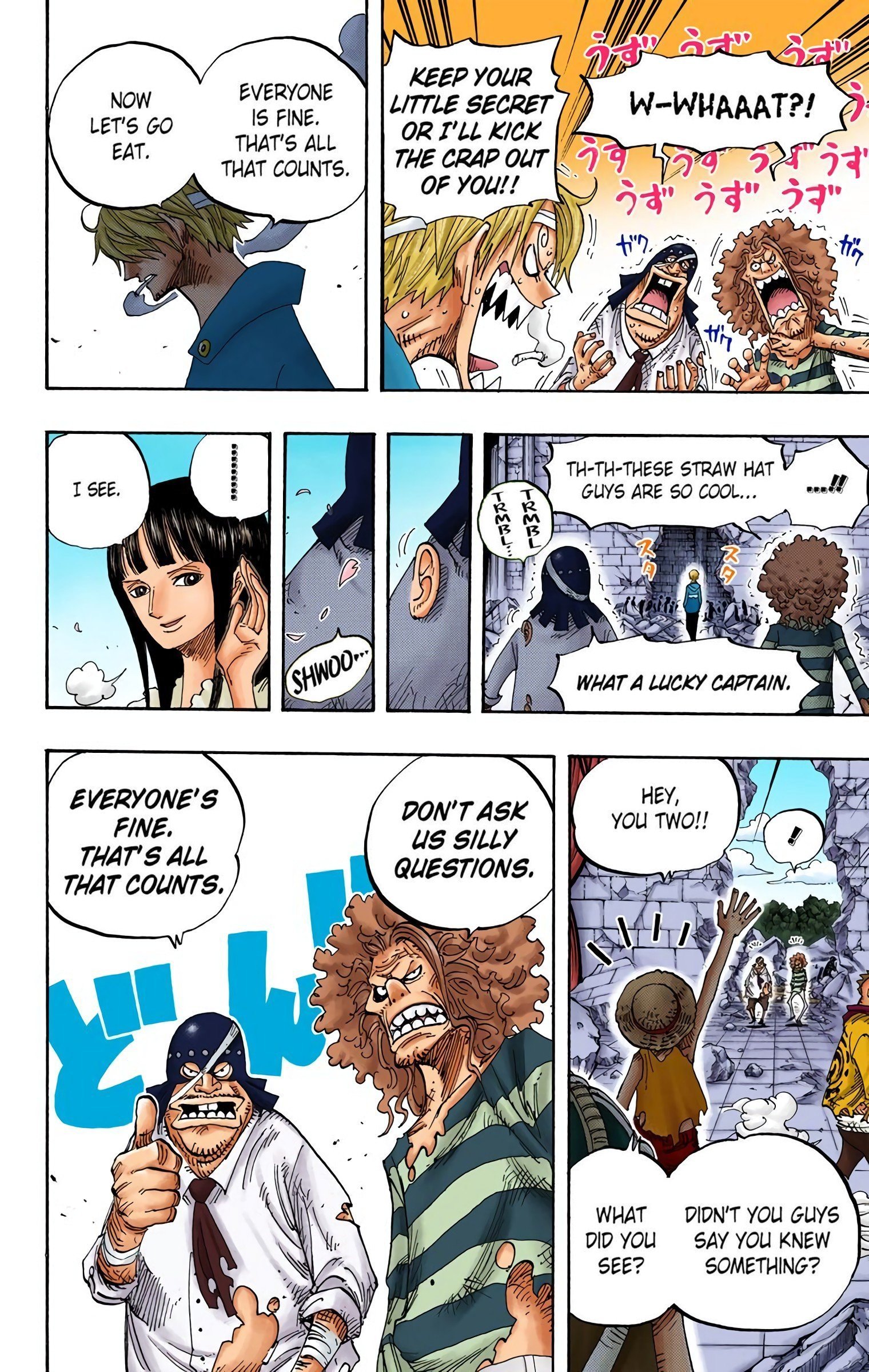 One Piece Colored Manga