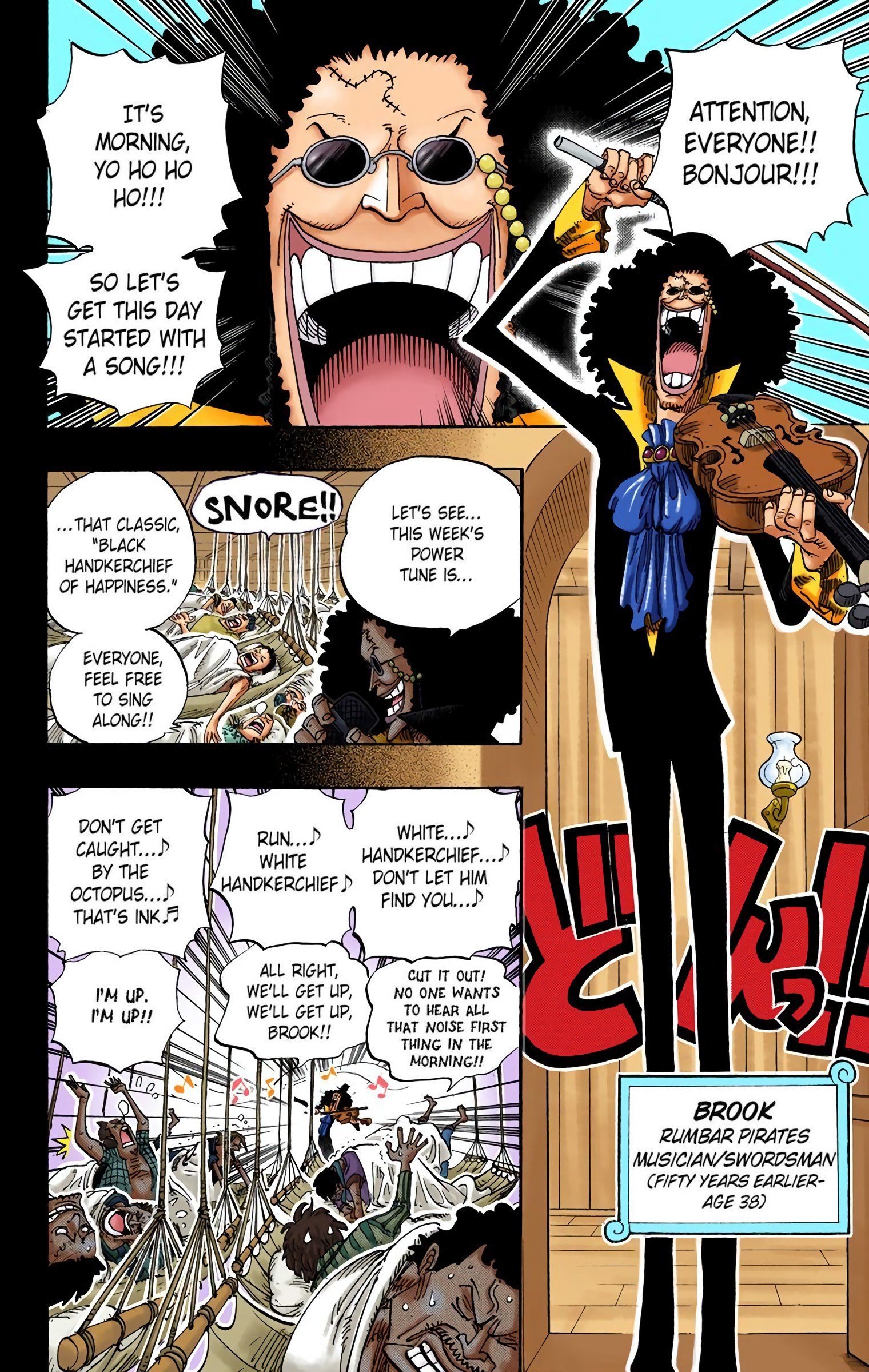 One Piece Colored Manga