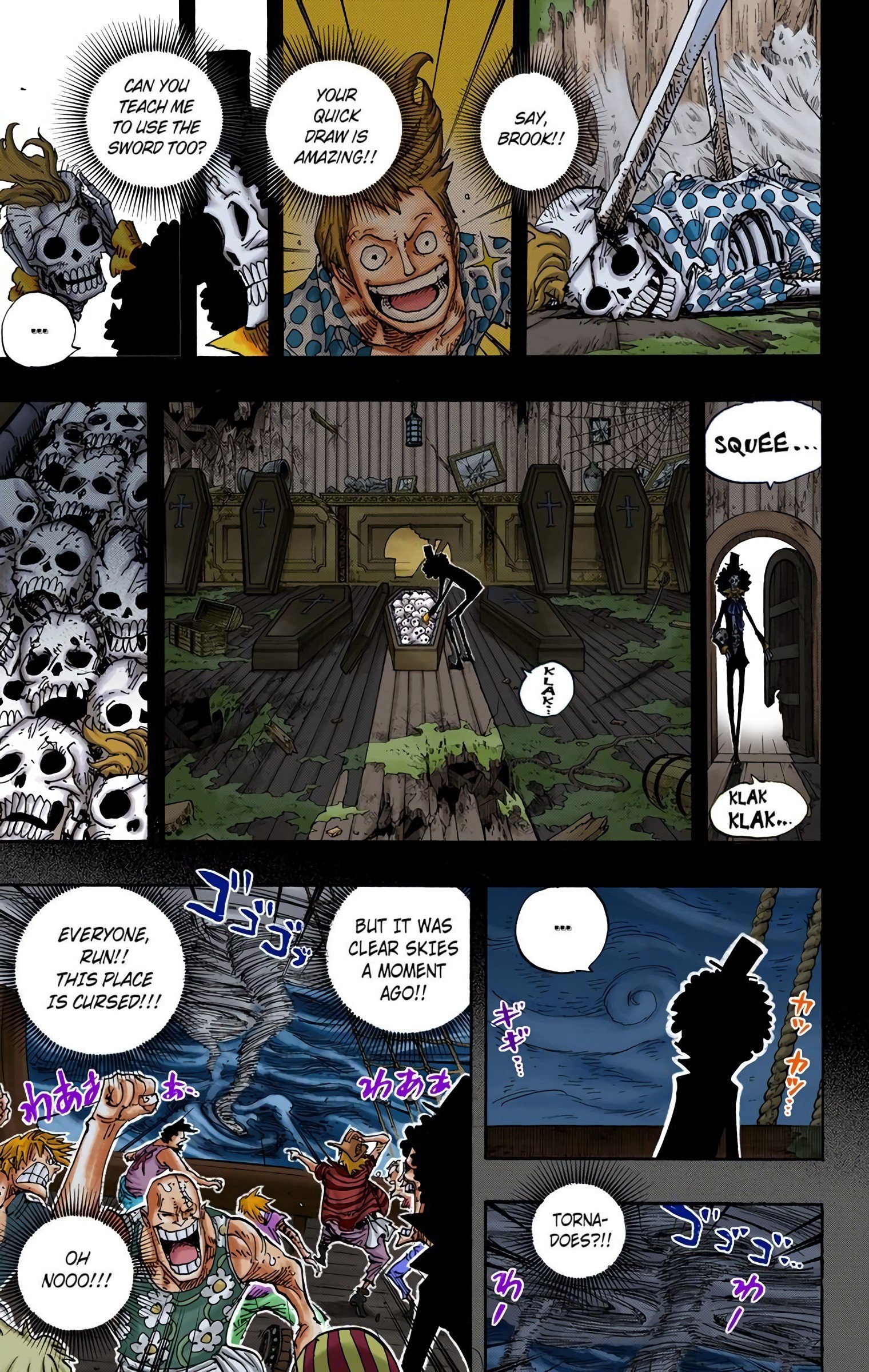 One Piece Colored Manga