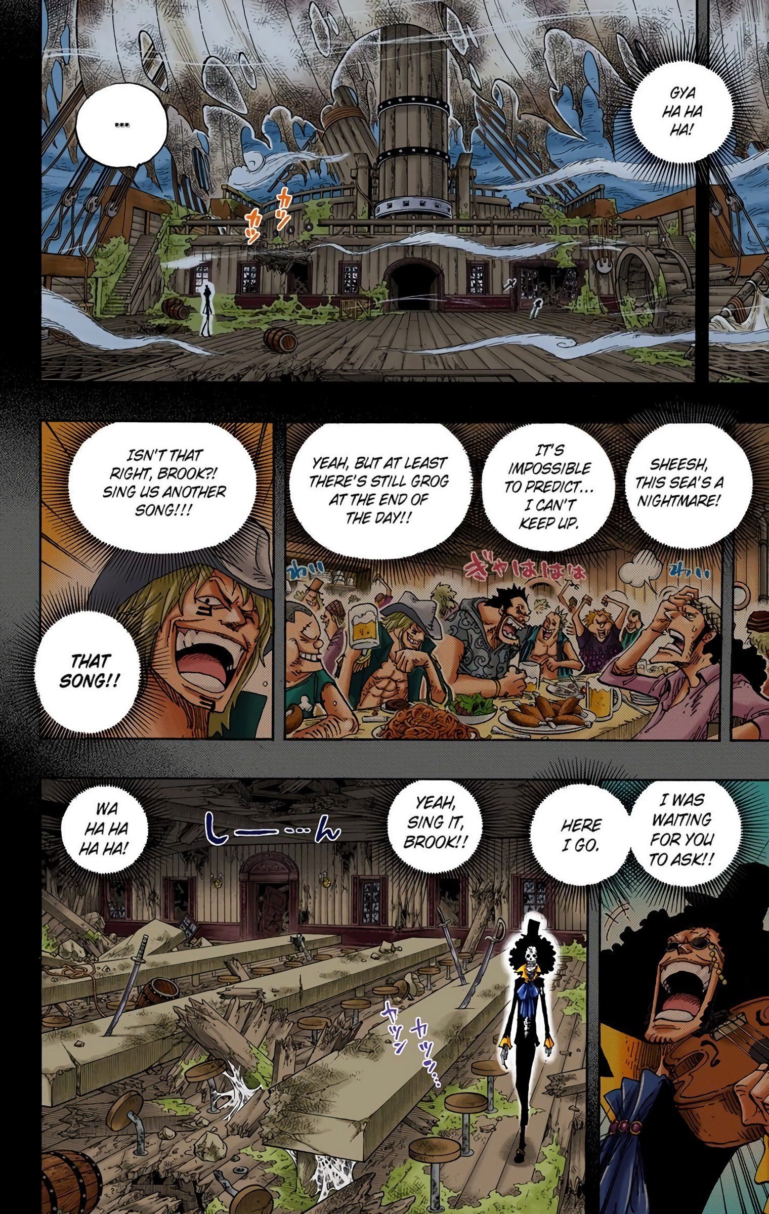 One Piece Colored Manga