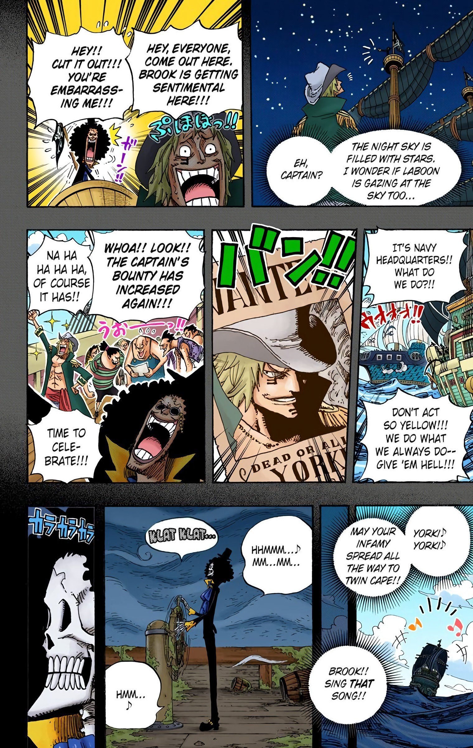 One Piece Colored Manga