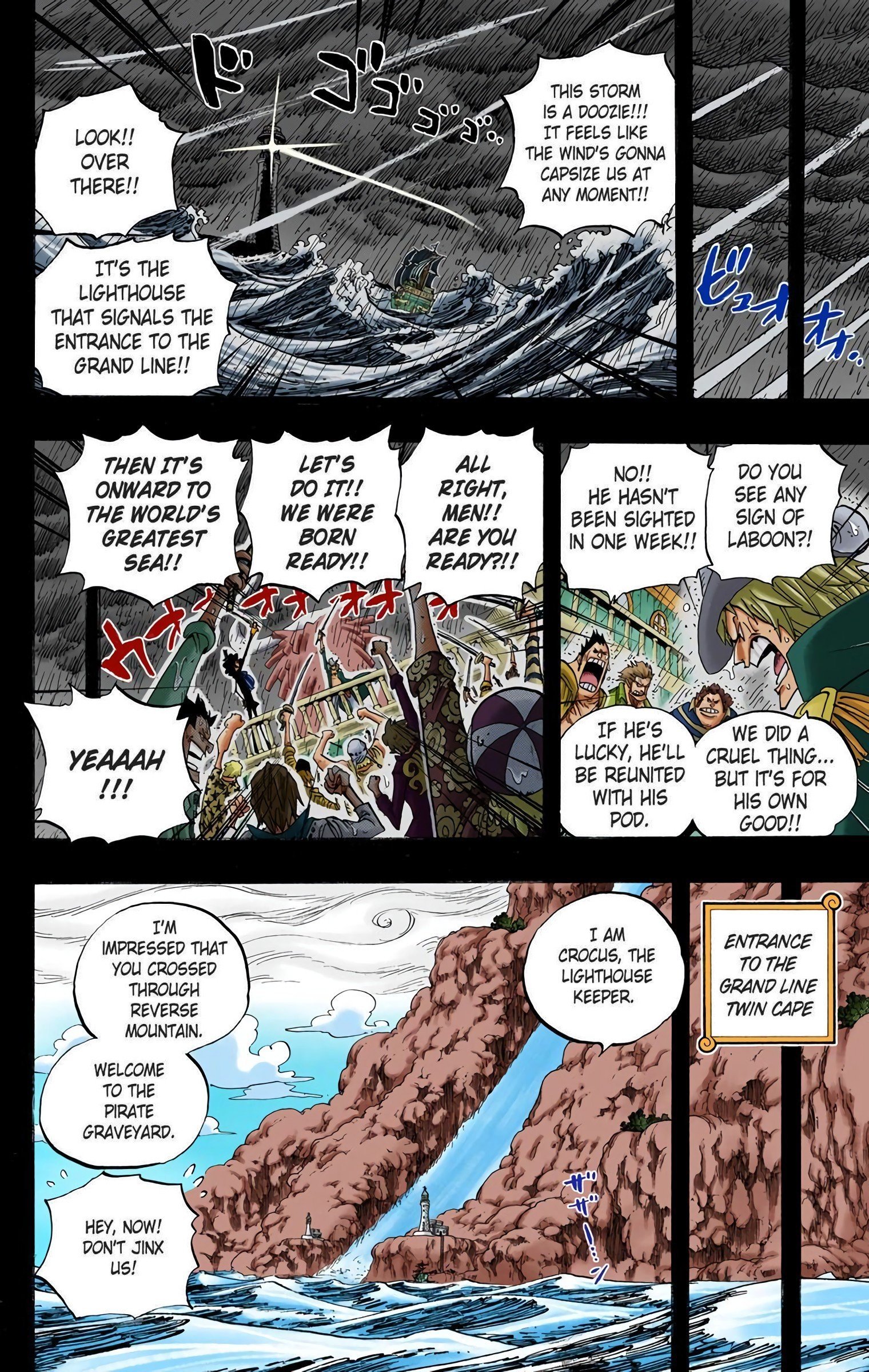 One Piece Colored Manga