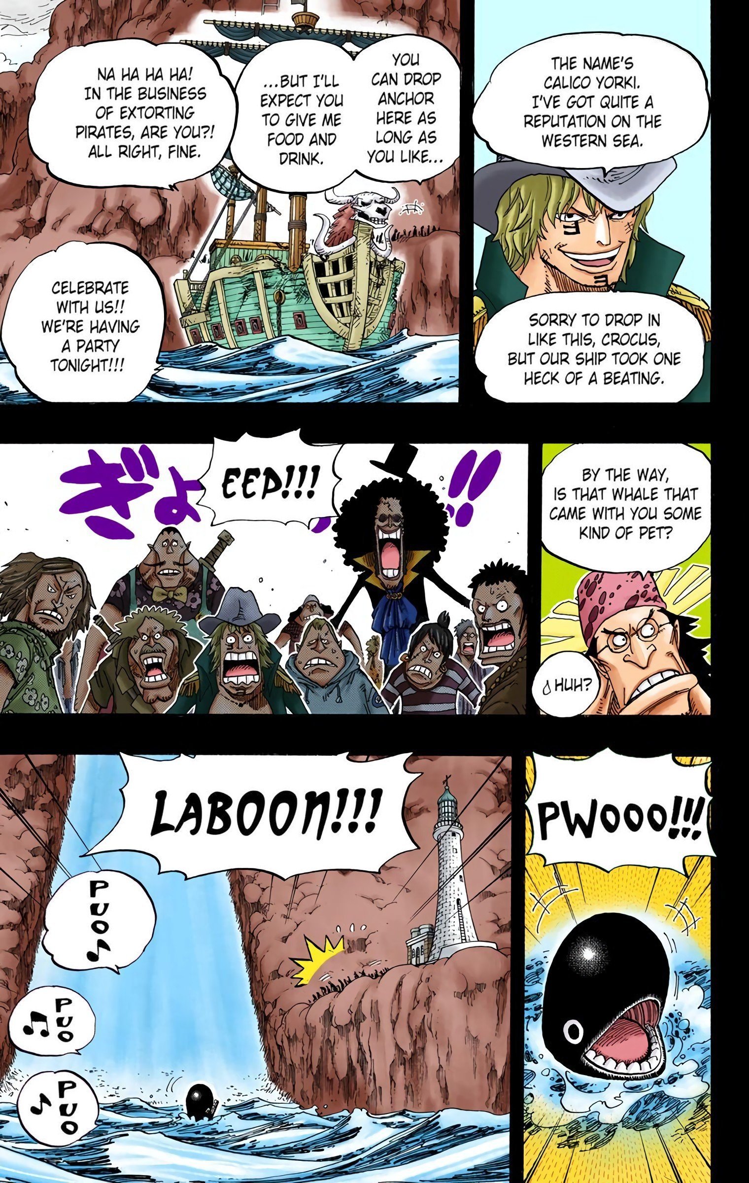 One Piece Colored Manga