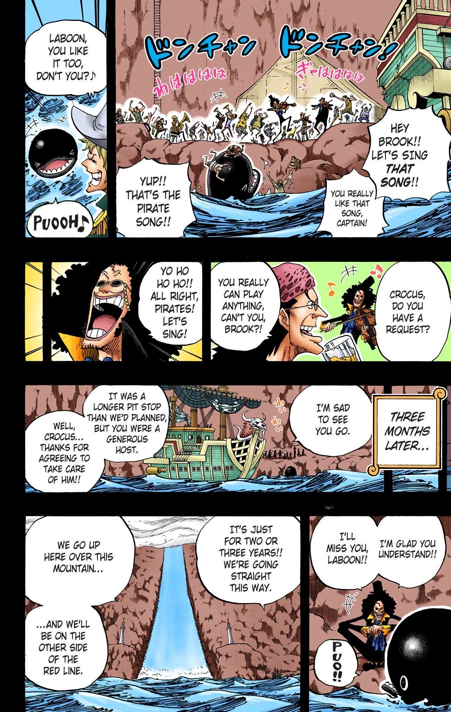 One Piece Colored Manga