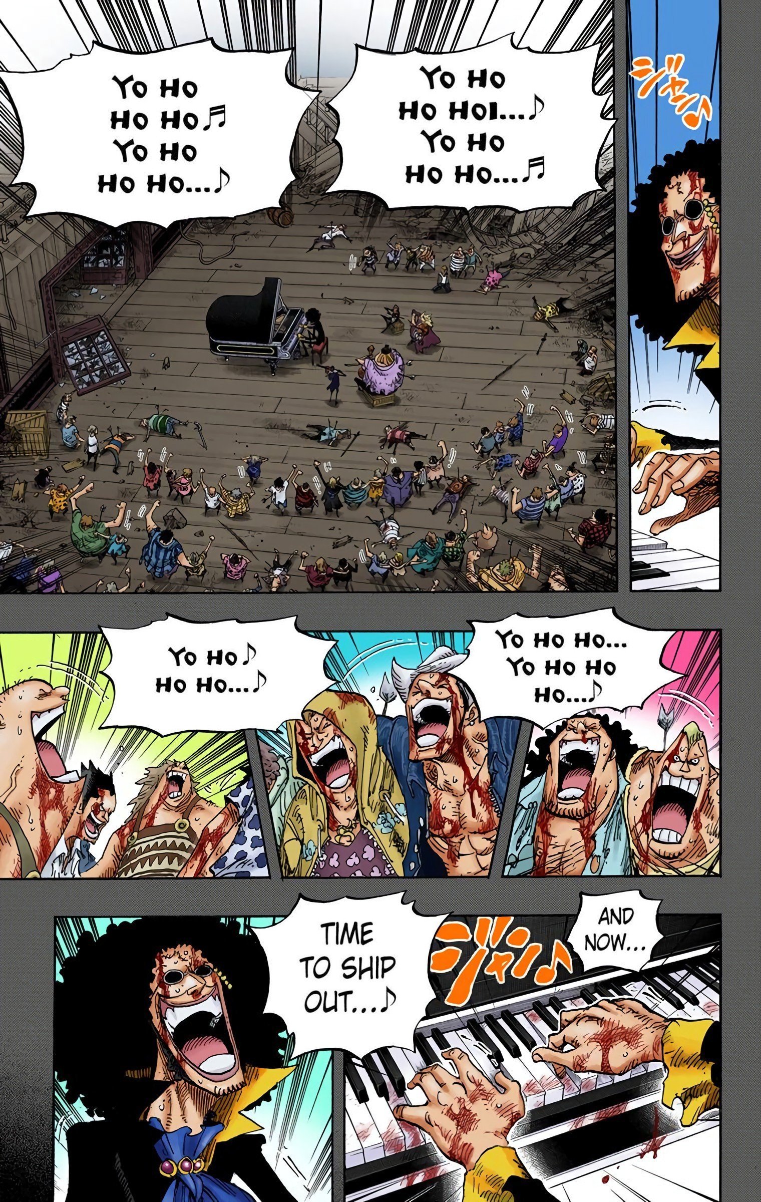 One Piece Colored Manga