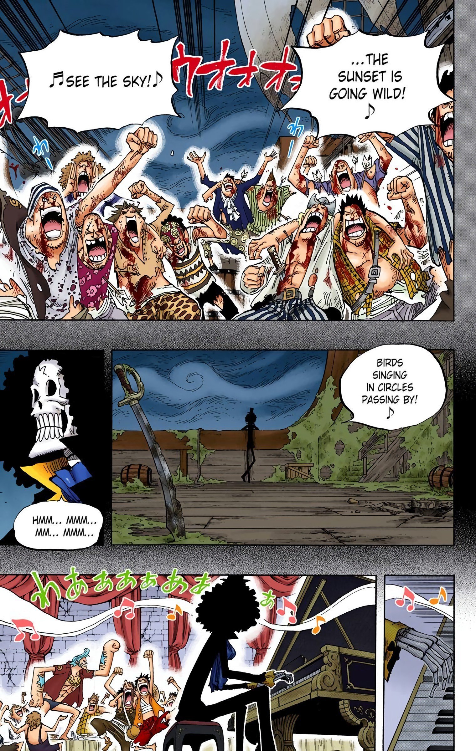 One Piece Colored Manga