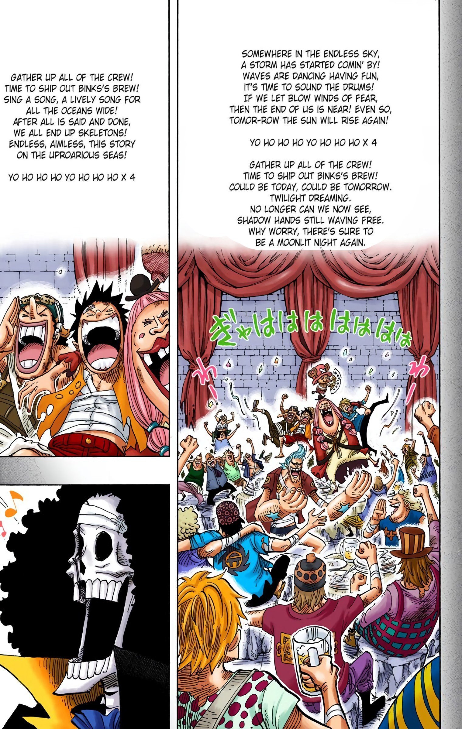 One Piece Colored Manga