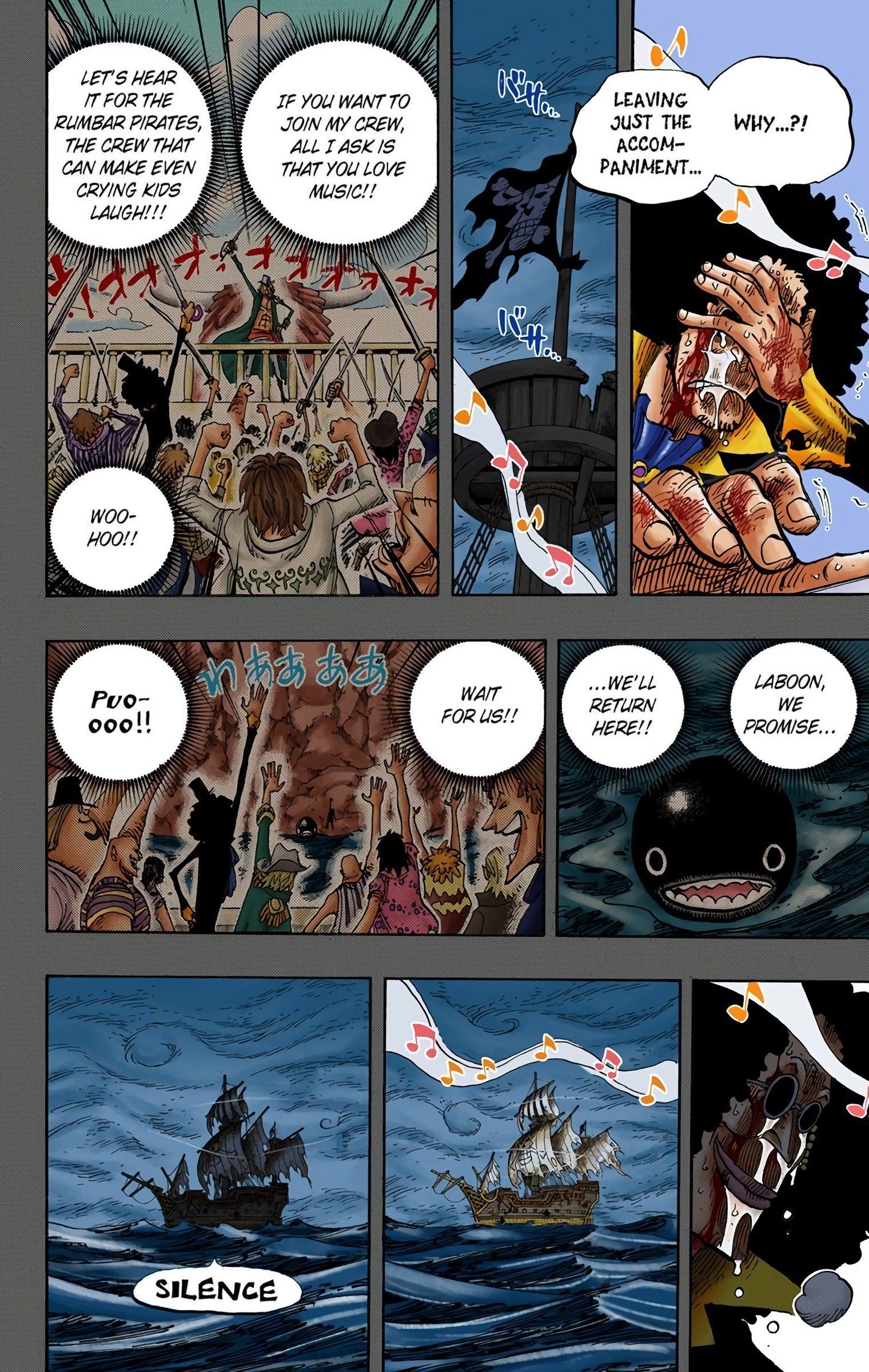 One Piece Colored Manga